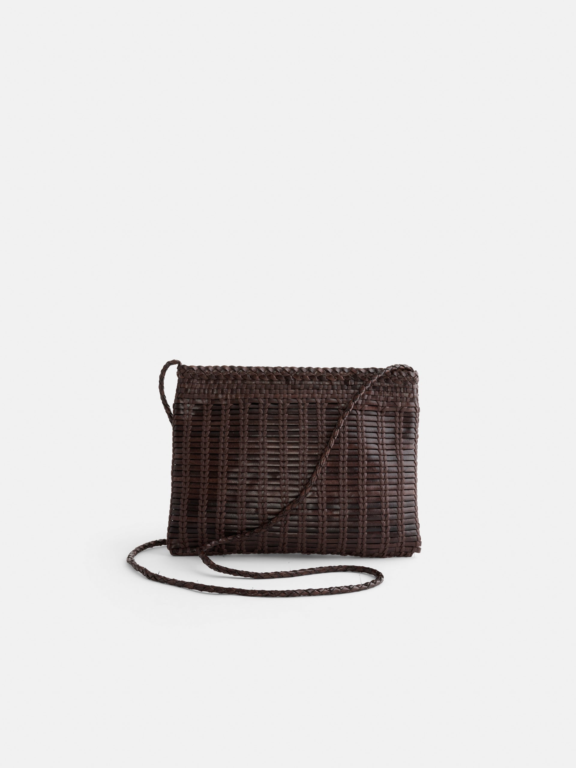 Alex Mill Dragon Diffusion Pouchette Bali Large Bag Dark Brown