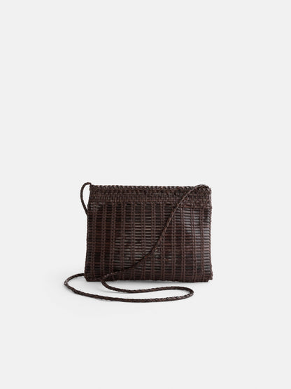 Alex Mill Dragon Diffusion Pouchette Bali Large Bag Dark Brown