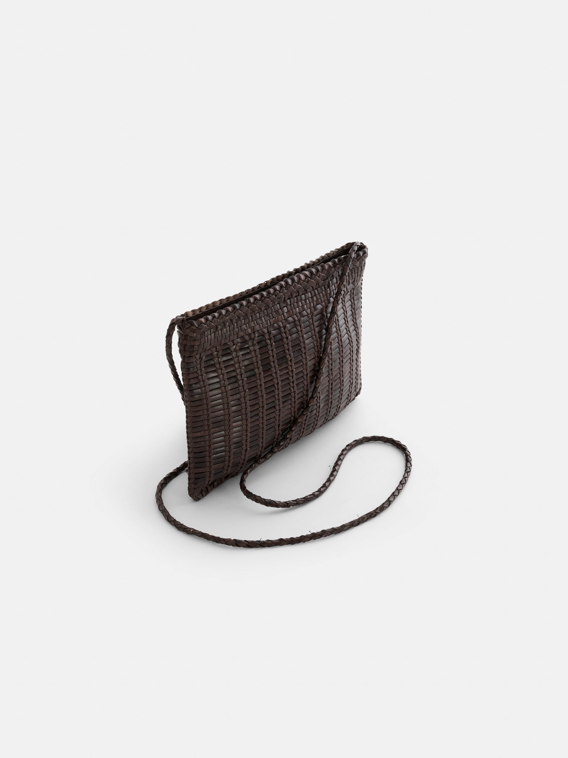 Alex Mill Dragon Diffusion Pouchette Bali Large Bag Dark Brown