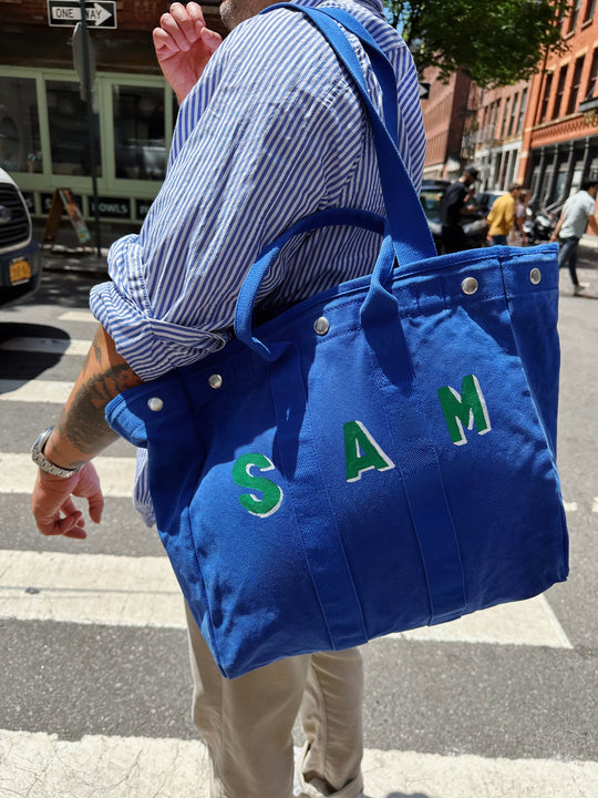 Alex Mill The Perfect Weekday Tote Cobalt