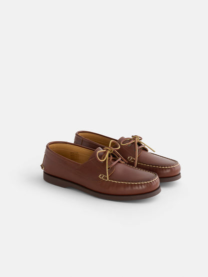 Alex Mill Sesa x Alex Mill Tampa Boat Shoe Brother Walnut