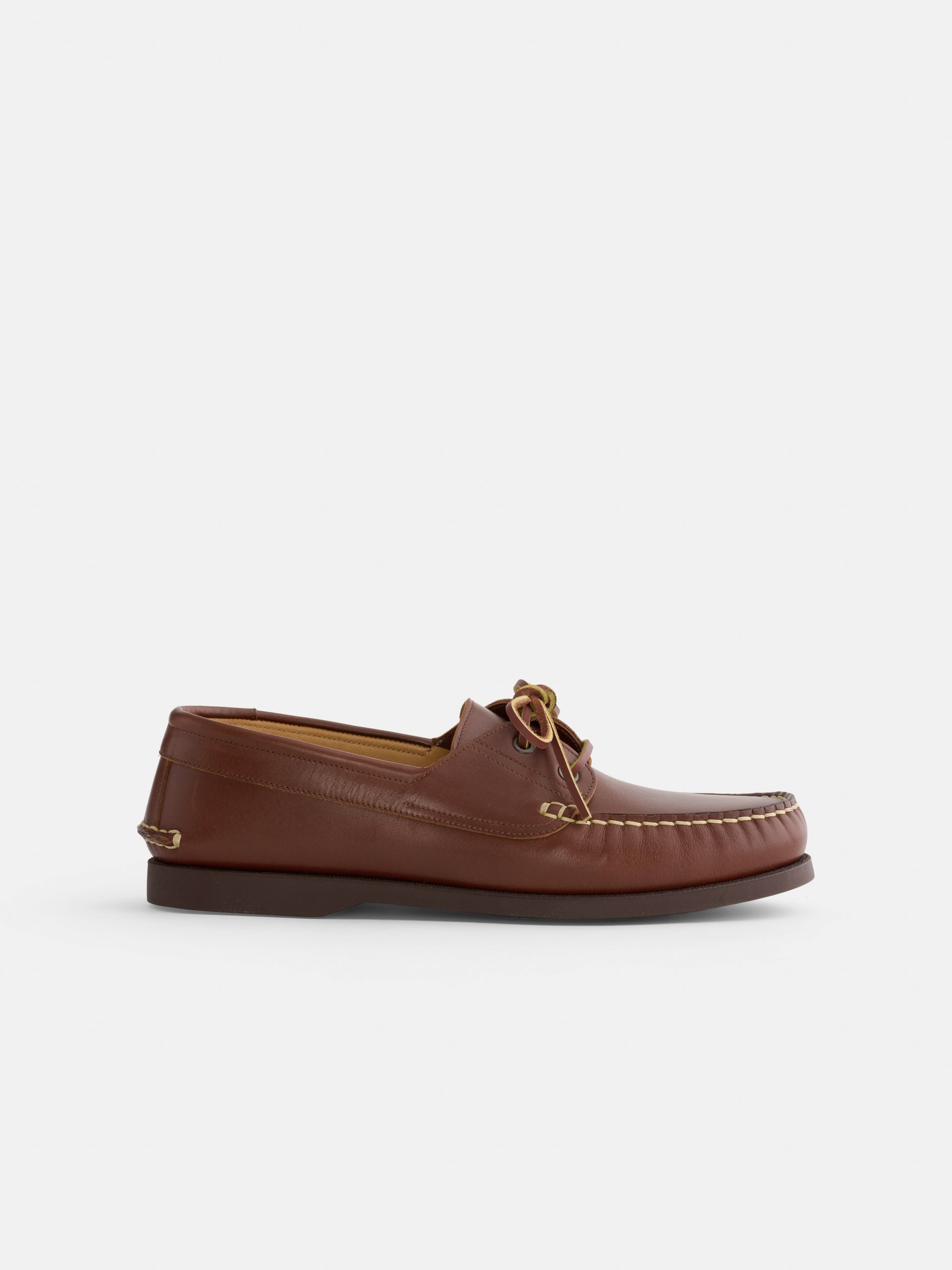 Alex Mill Sesa x Alex Mill Tampa Boat Shoe Brother Walnut