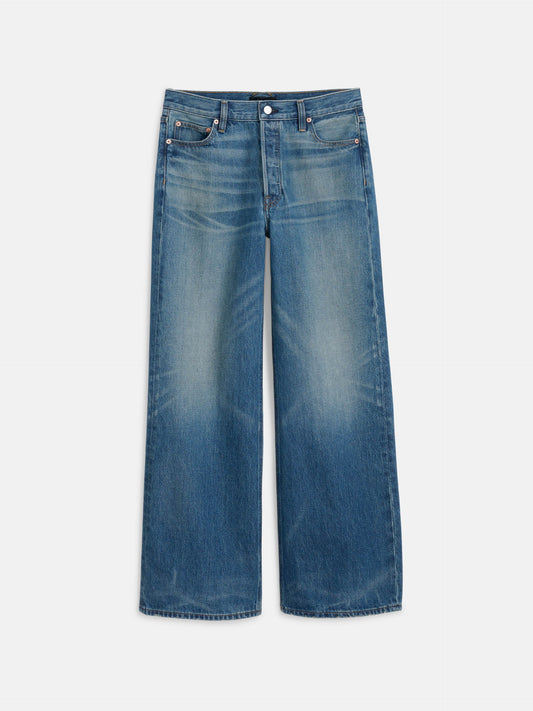 Alex Mill Alek Relaxed Wide Leg Jean Paris Medium Wash