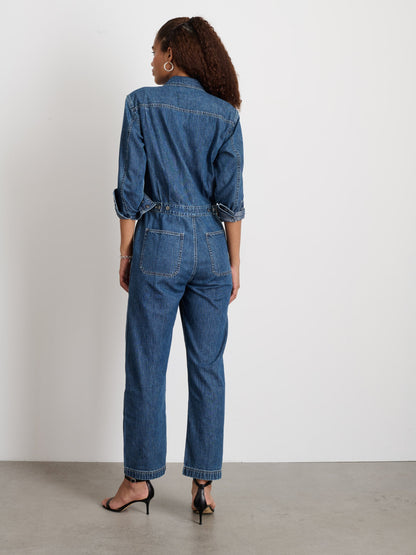 Alex Mill Shoreditch Jumpsuit in Denim