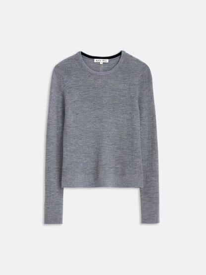 Alex Mill Ava Sweater Tee Heather Grey