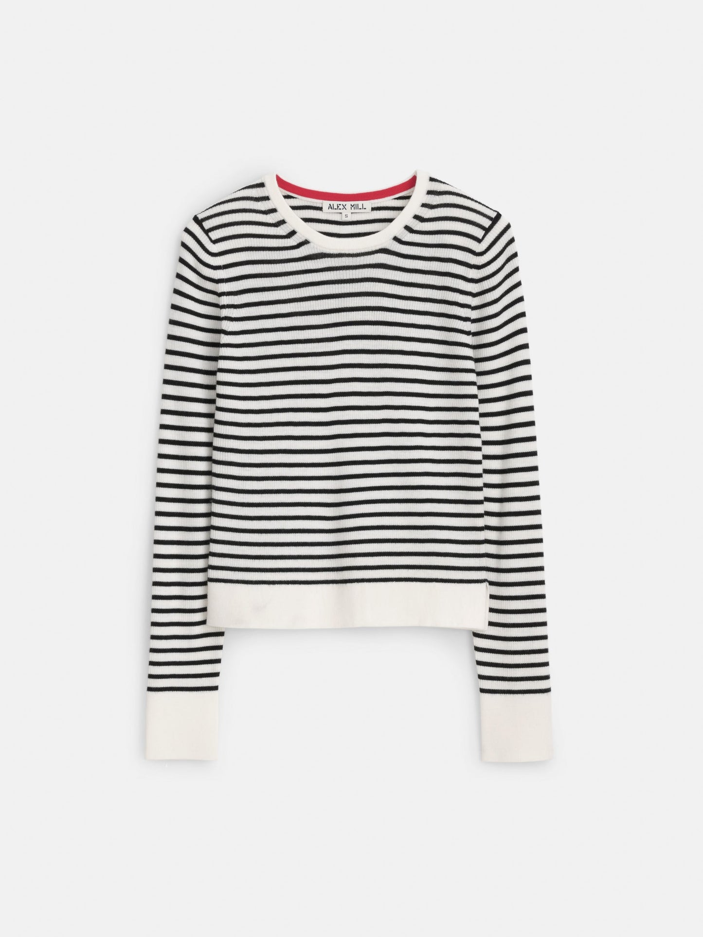 Alex Mill Ava Striped Sweater Tee Ivory/Black