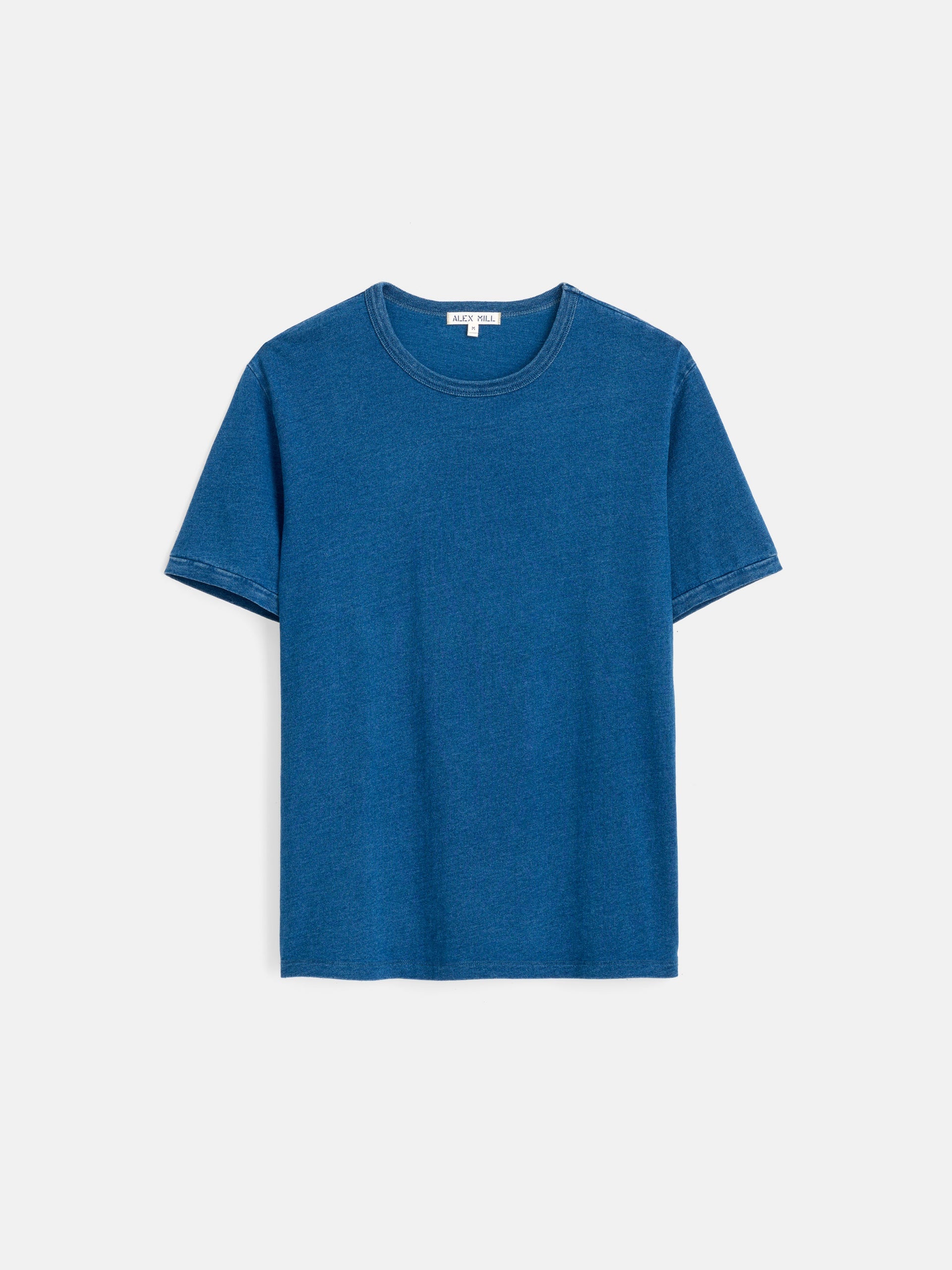 Alex Mill Standard T-Shirt in Indigo Slub Cotton