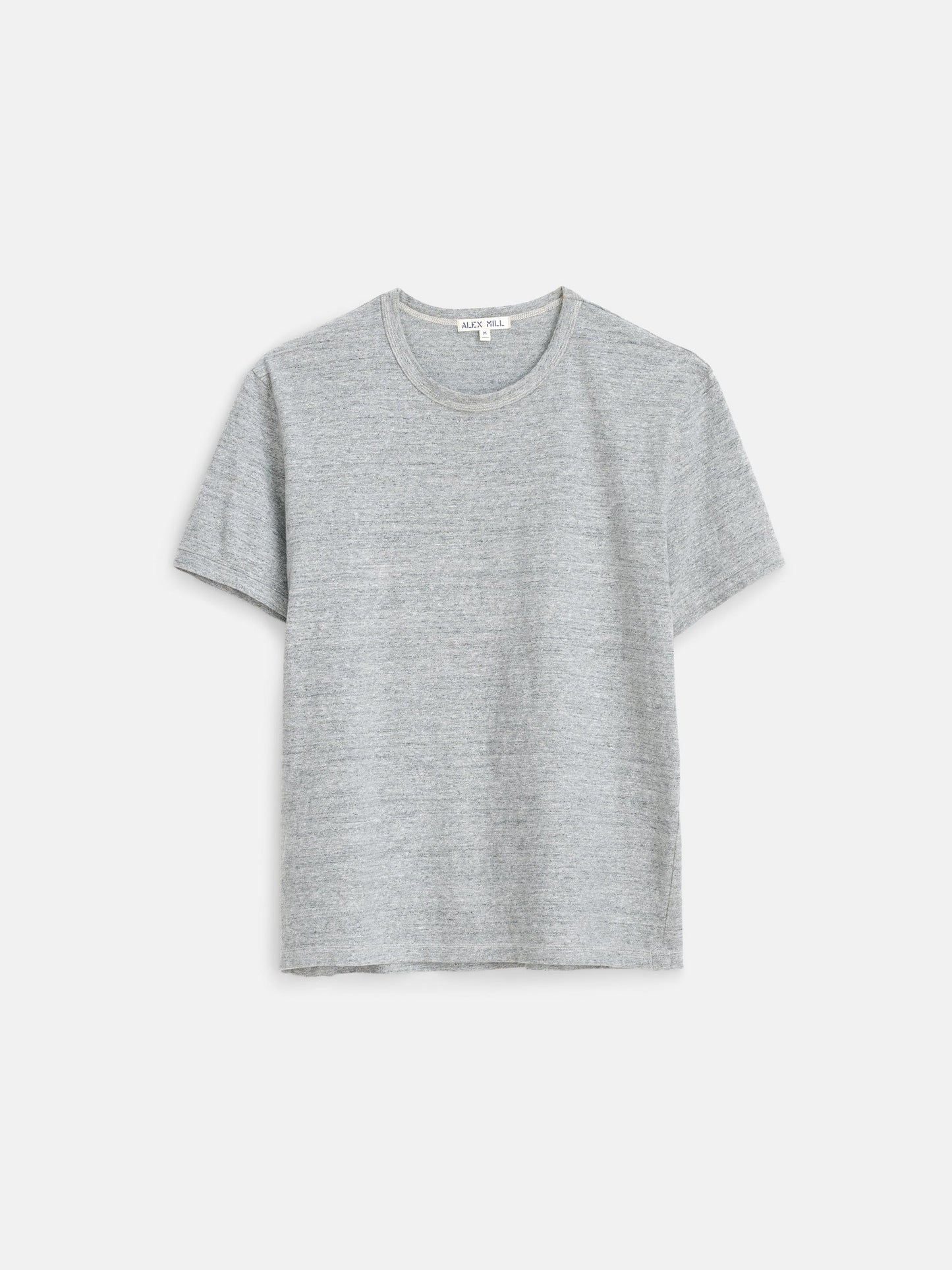 Alex Mill Standard T-Shirt In Slub Cotton Heather Grey