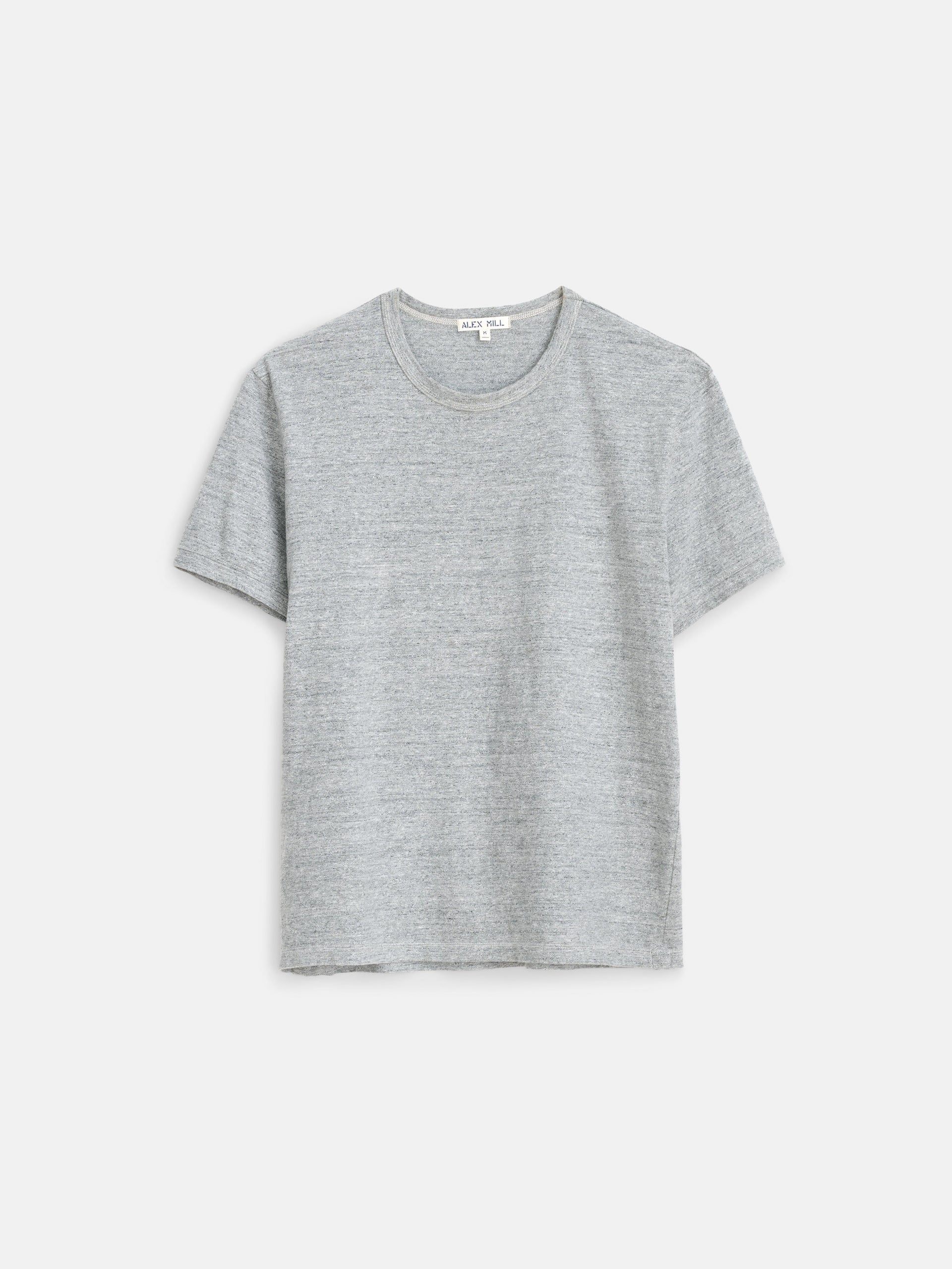 Alex Mill Standard T-Shirt In Slub Cotton Heather Grey