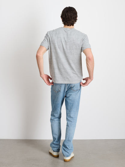 Alex Mill Standard T-Shirt In Slub Cotton Heather Grey