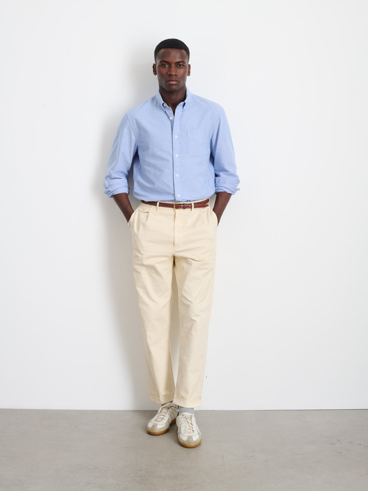Alex Mill Mill Shirt in Oxford Blue