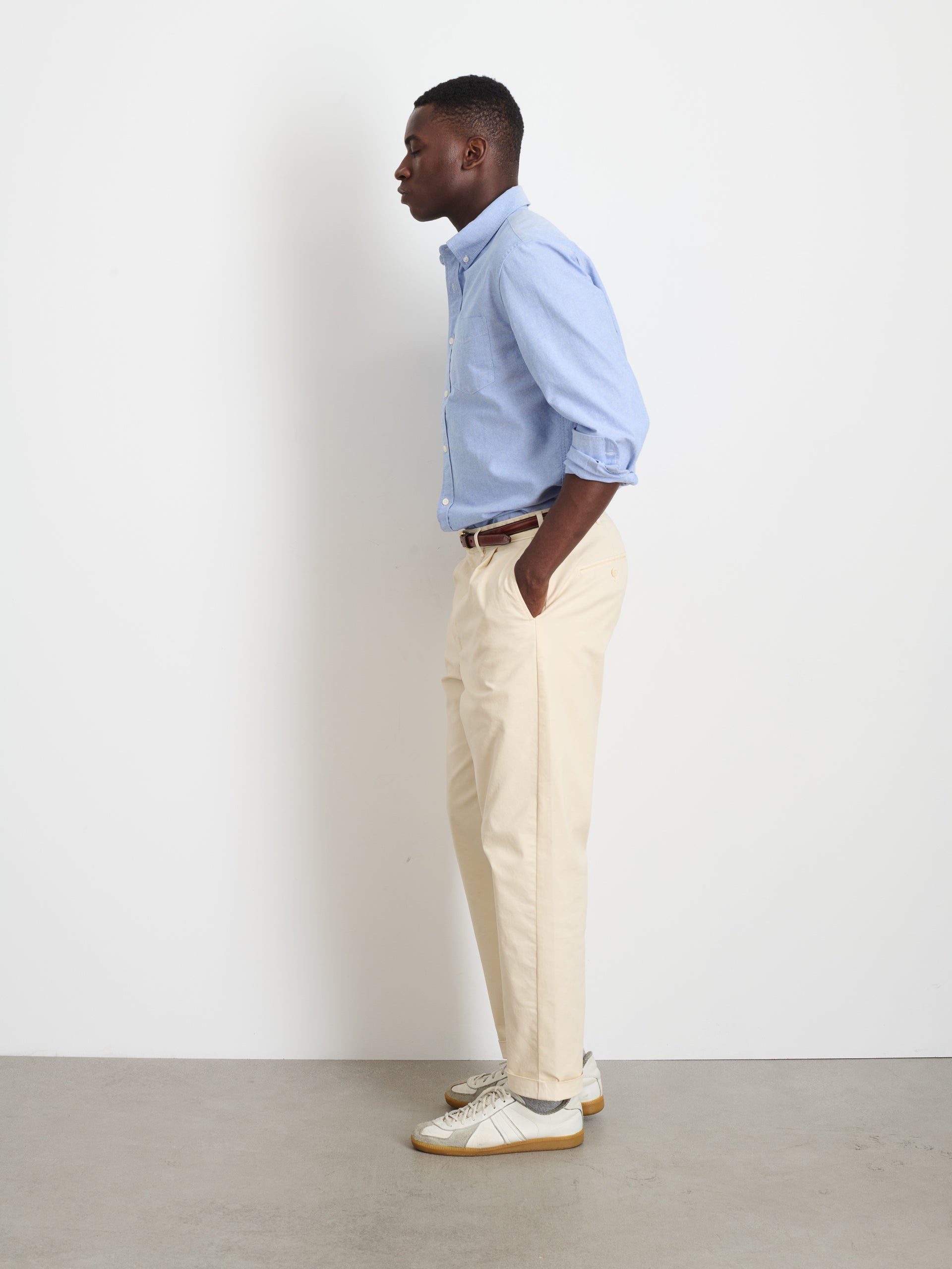 Alex Mill Mill Shirt in Oxford Blue