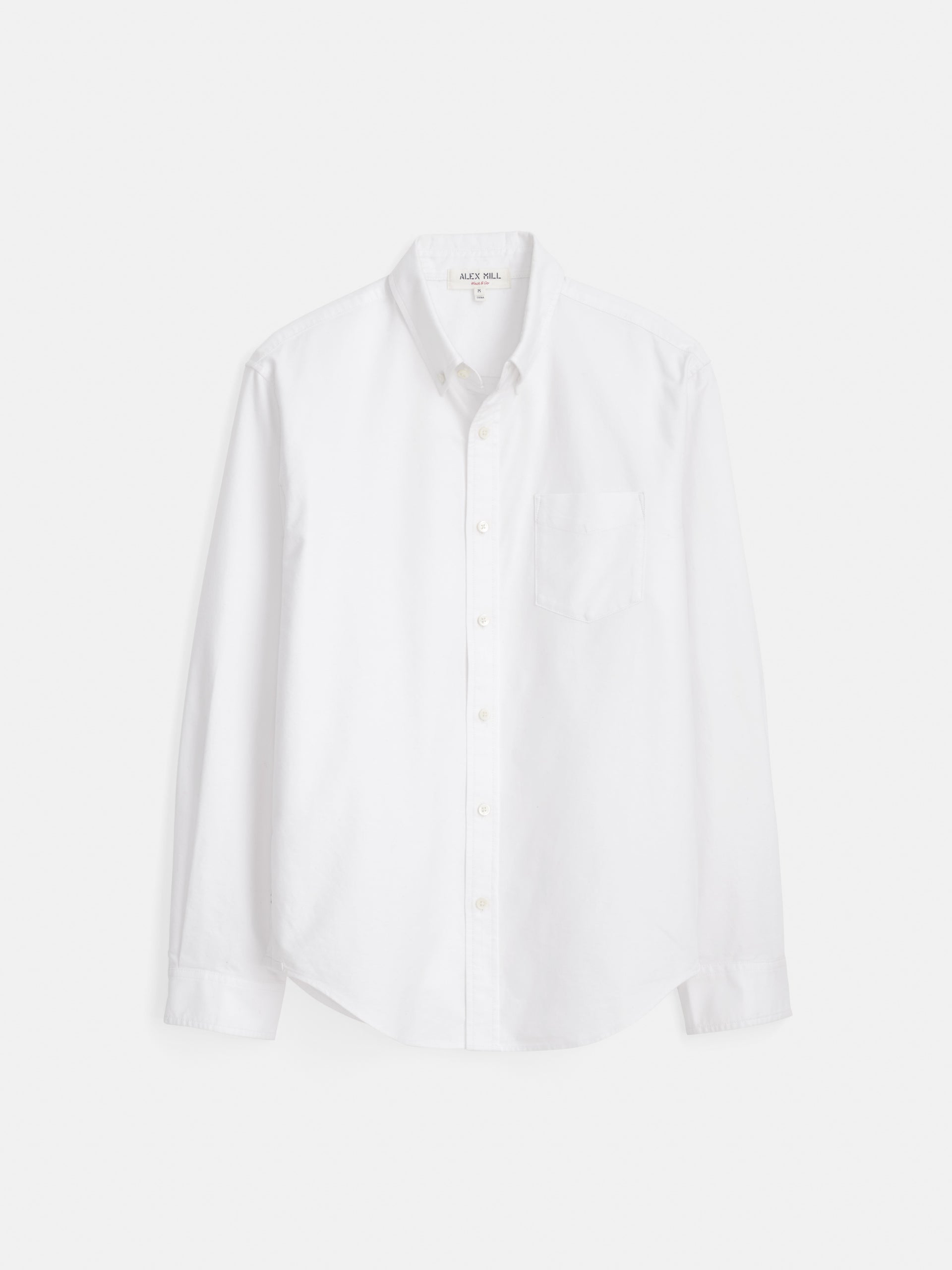 Alex Mill Mill Shirt in Oxford White