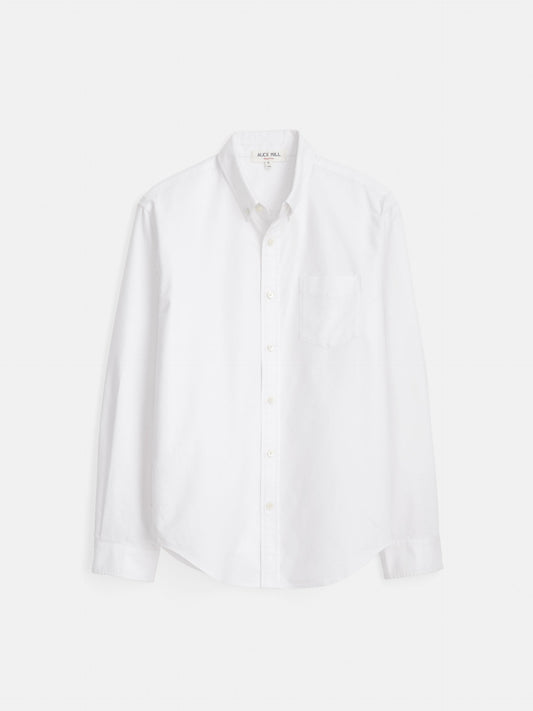 Alex Mill Mill Shirt in Oxford White