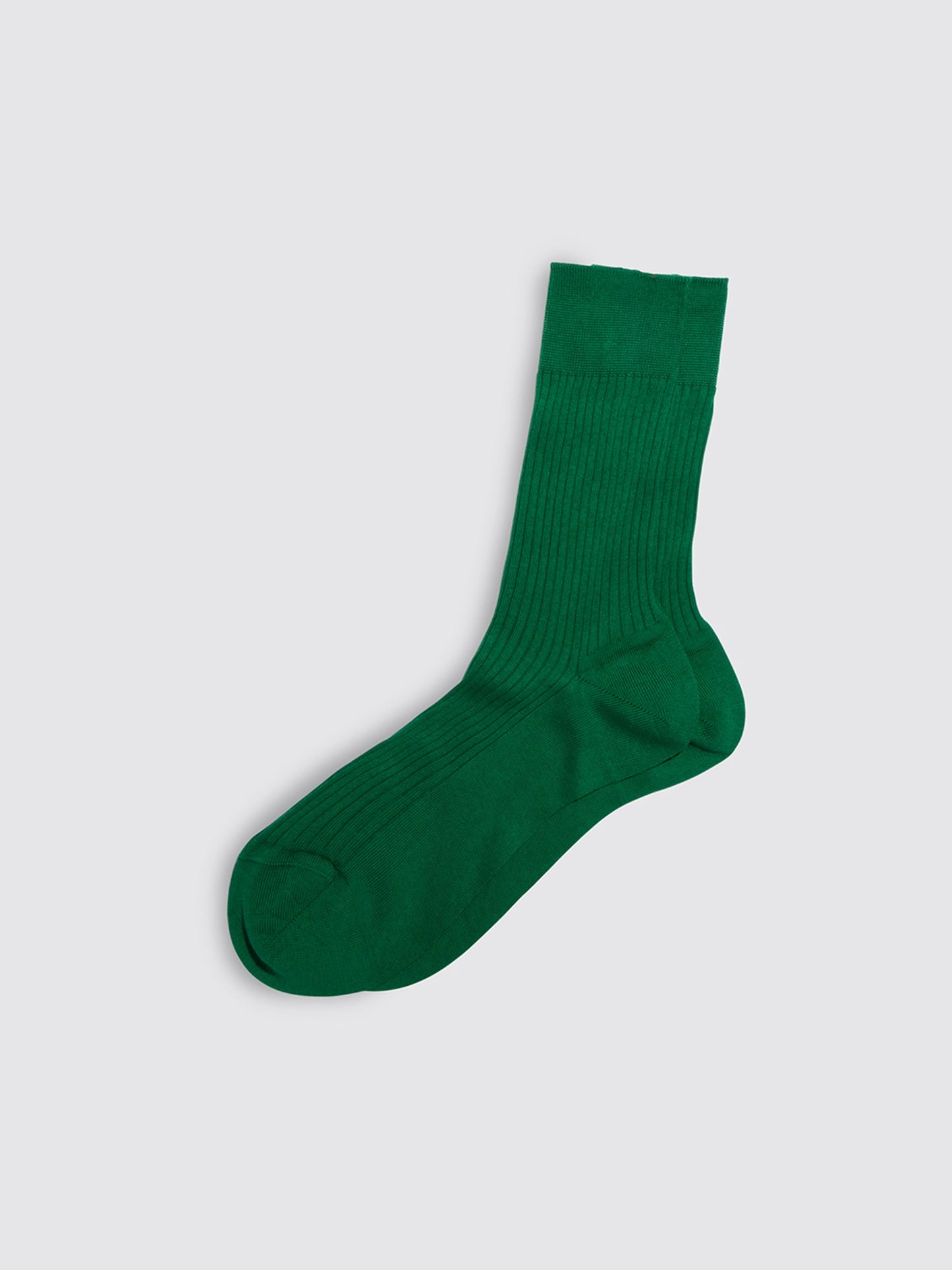 Alex Mill Maria La Rosa Bio Cotton Ribbed Socks Green