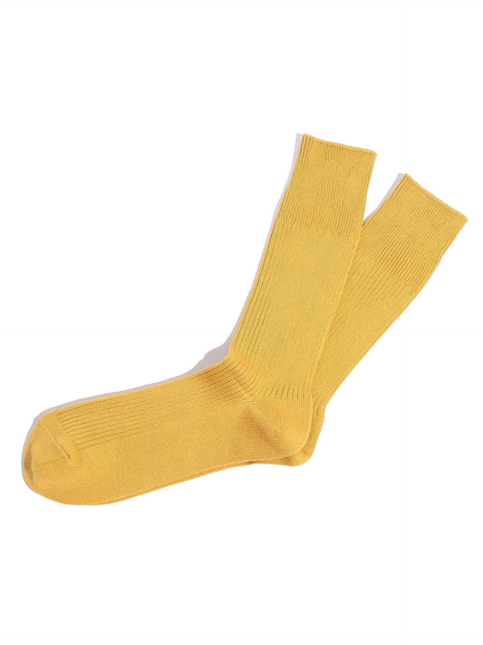 Alex Mill Anonymousism Brilliant Crew Sock Yellow