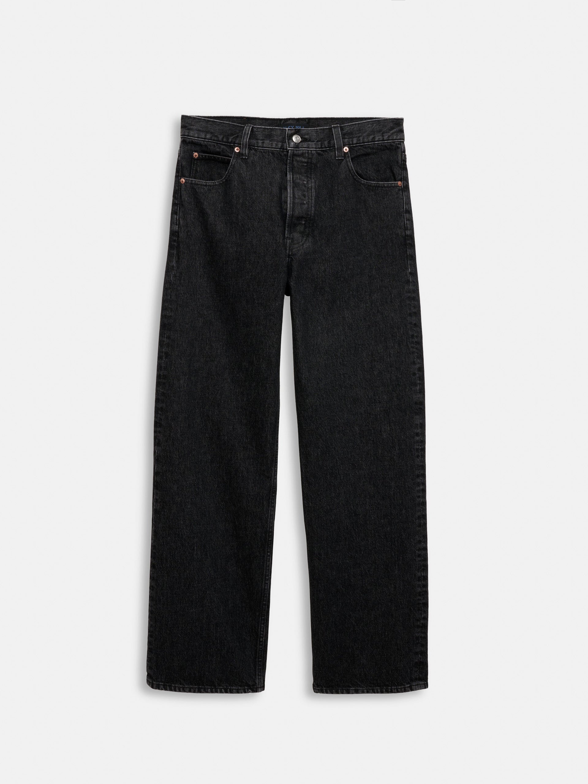 Alex Mill AM Relaxed Straight 5 Pocket Jean Vintage Black Wash