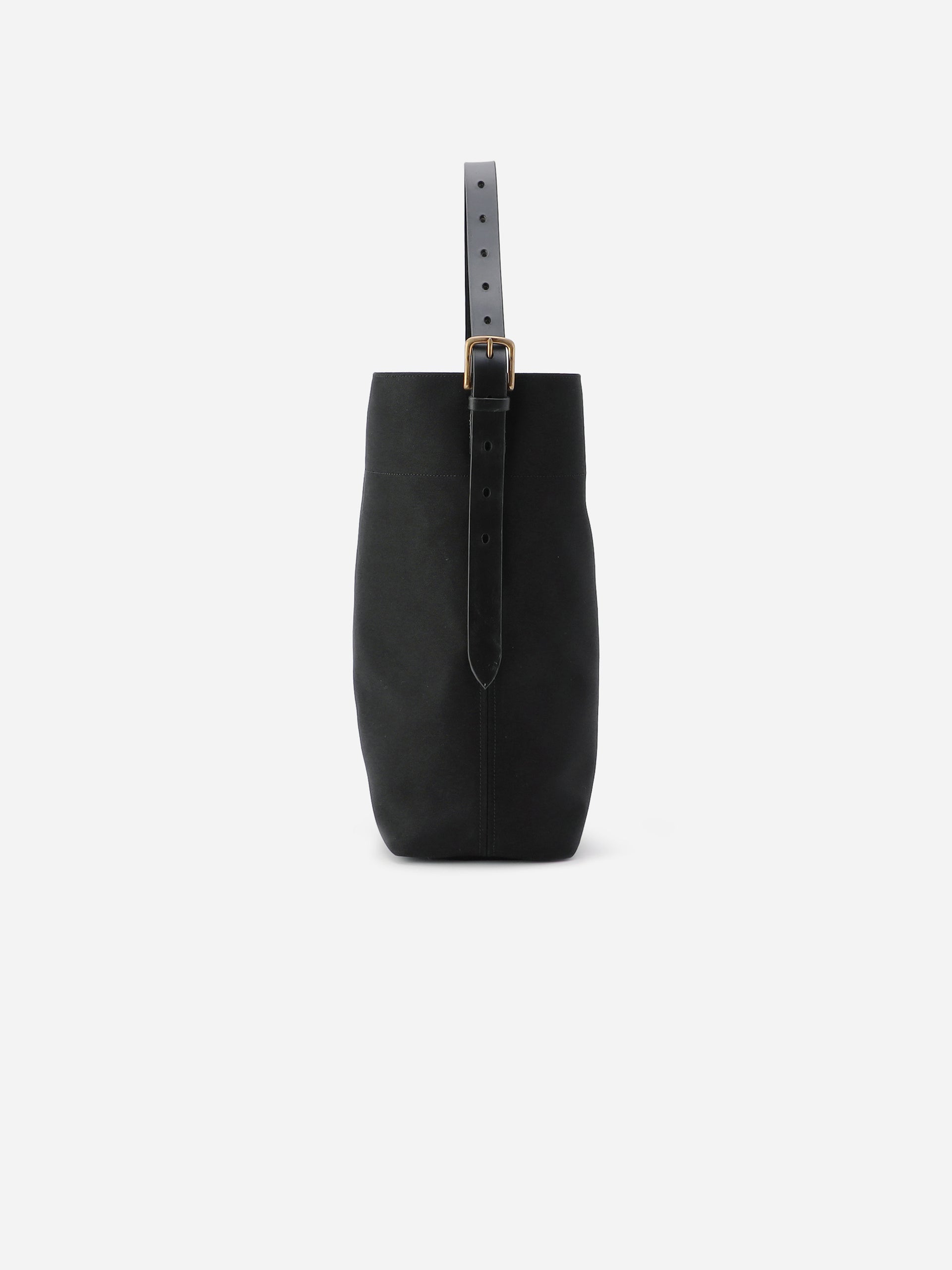 Alex Mill Brady Leven Large Canvas Shoulder Bag Black