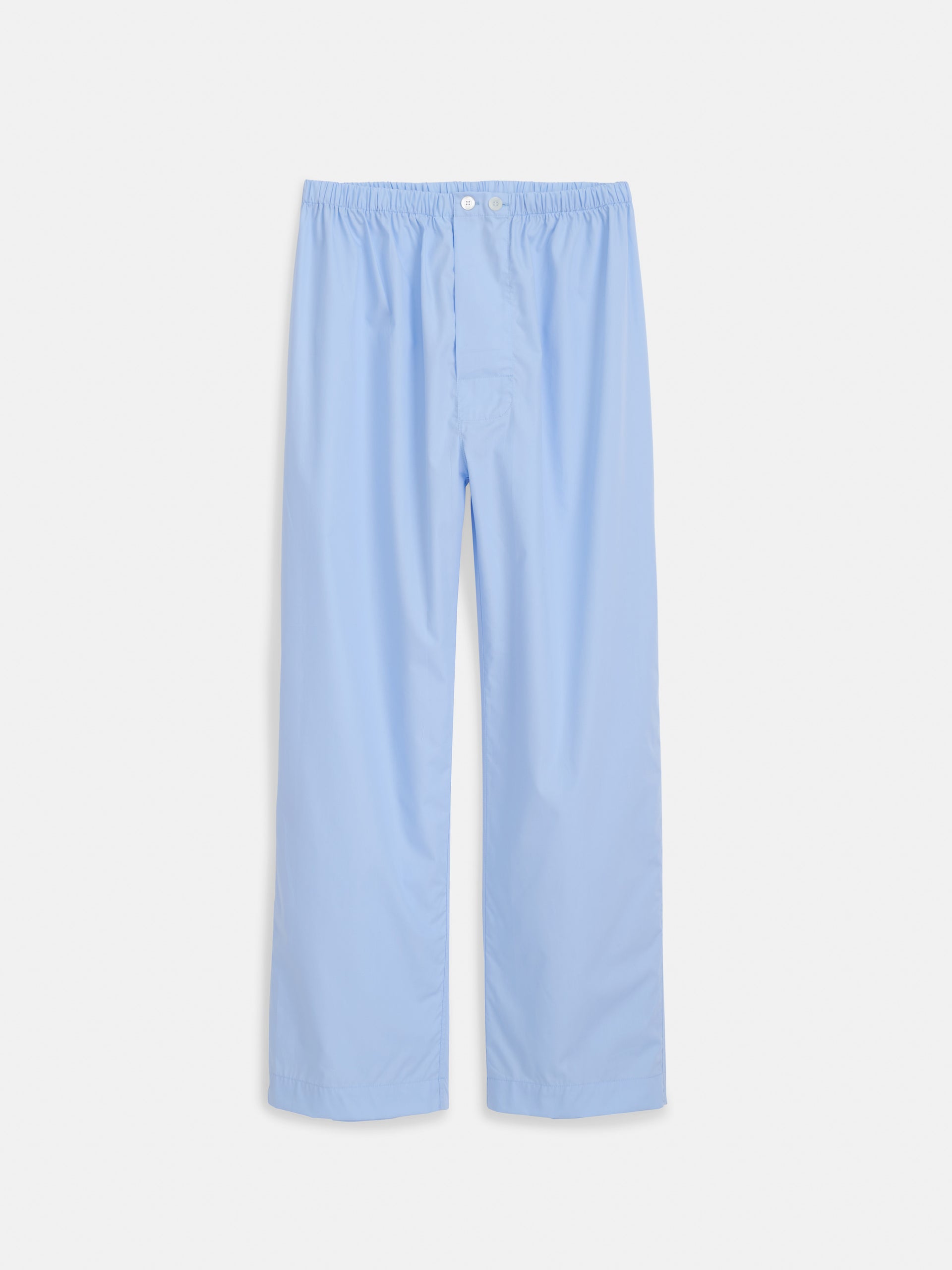 Alex Mill Schostal x Alex Mill Solid Long Sleeve Pajama Set Sky Blue