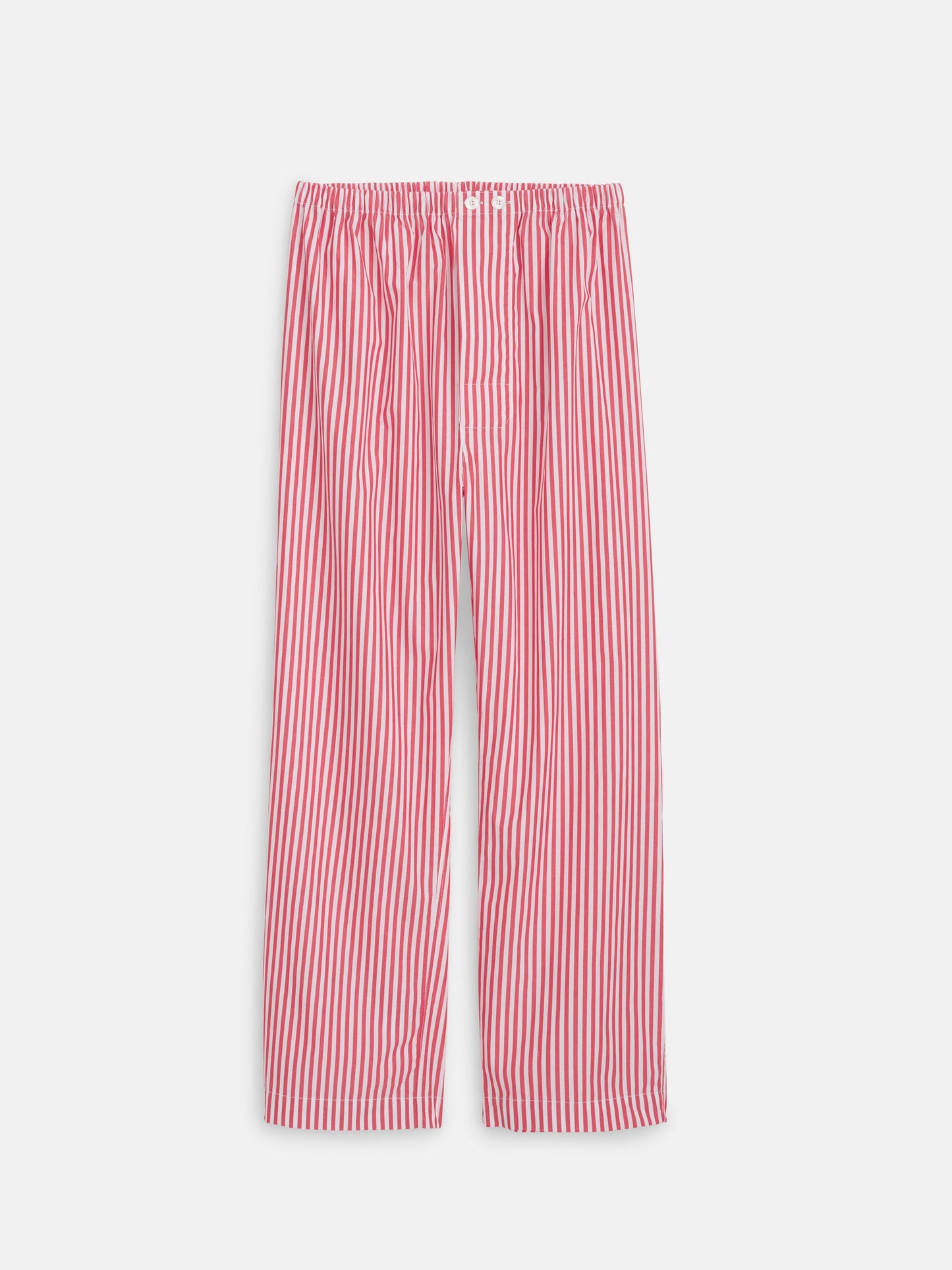 Alex Mill Schostal x Alex Mill Striped Long Sleeve Pajama Set Red Stripe