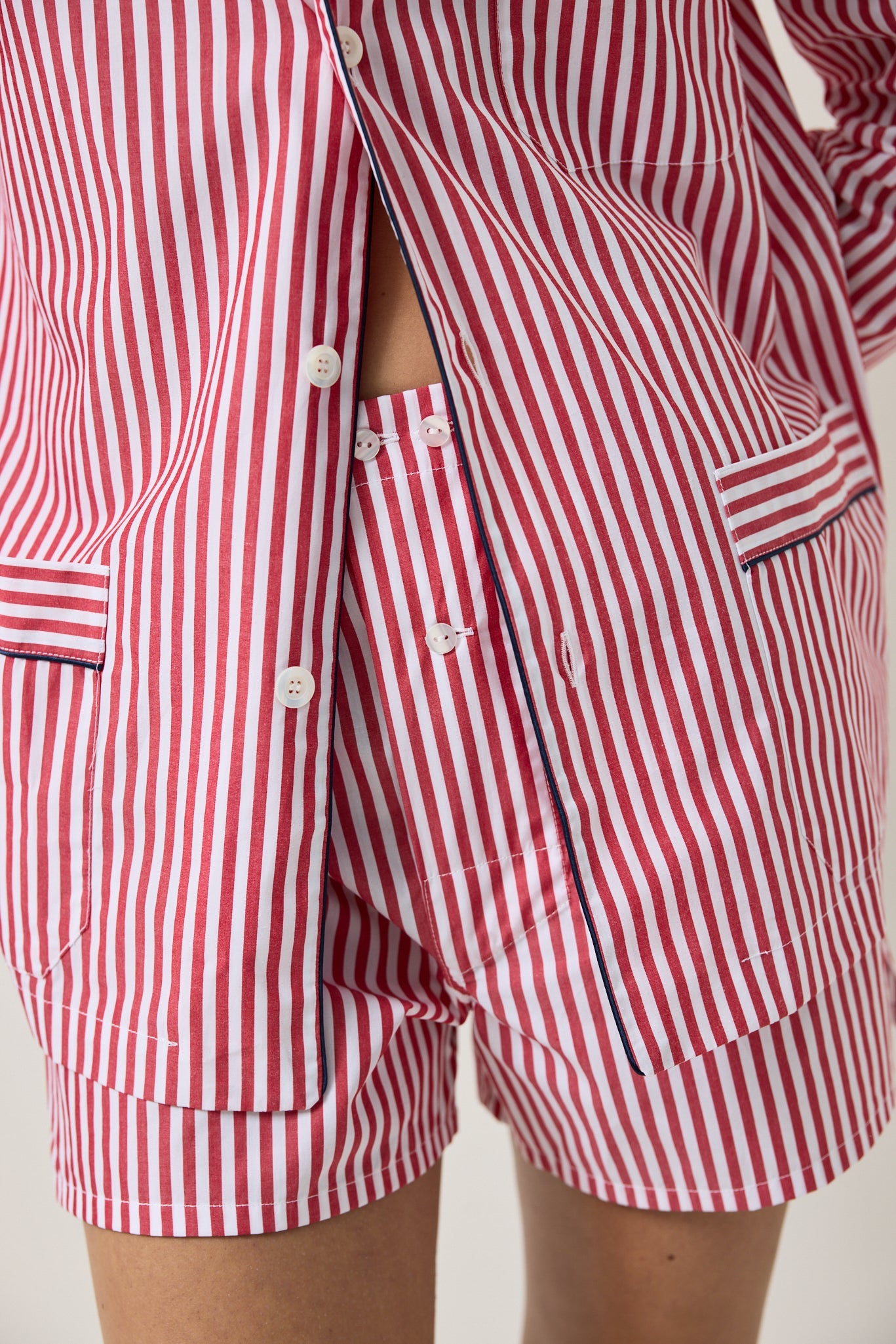 Alex Mill Schostal x Alex Mill Boxer Shorts Red Stripe