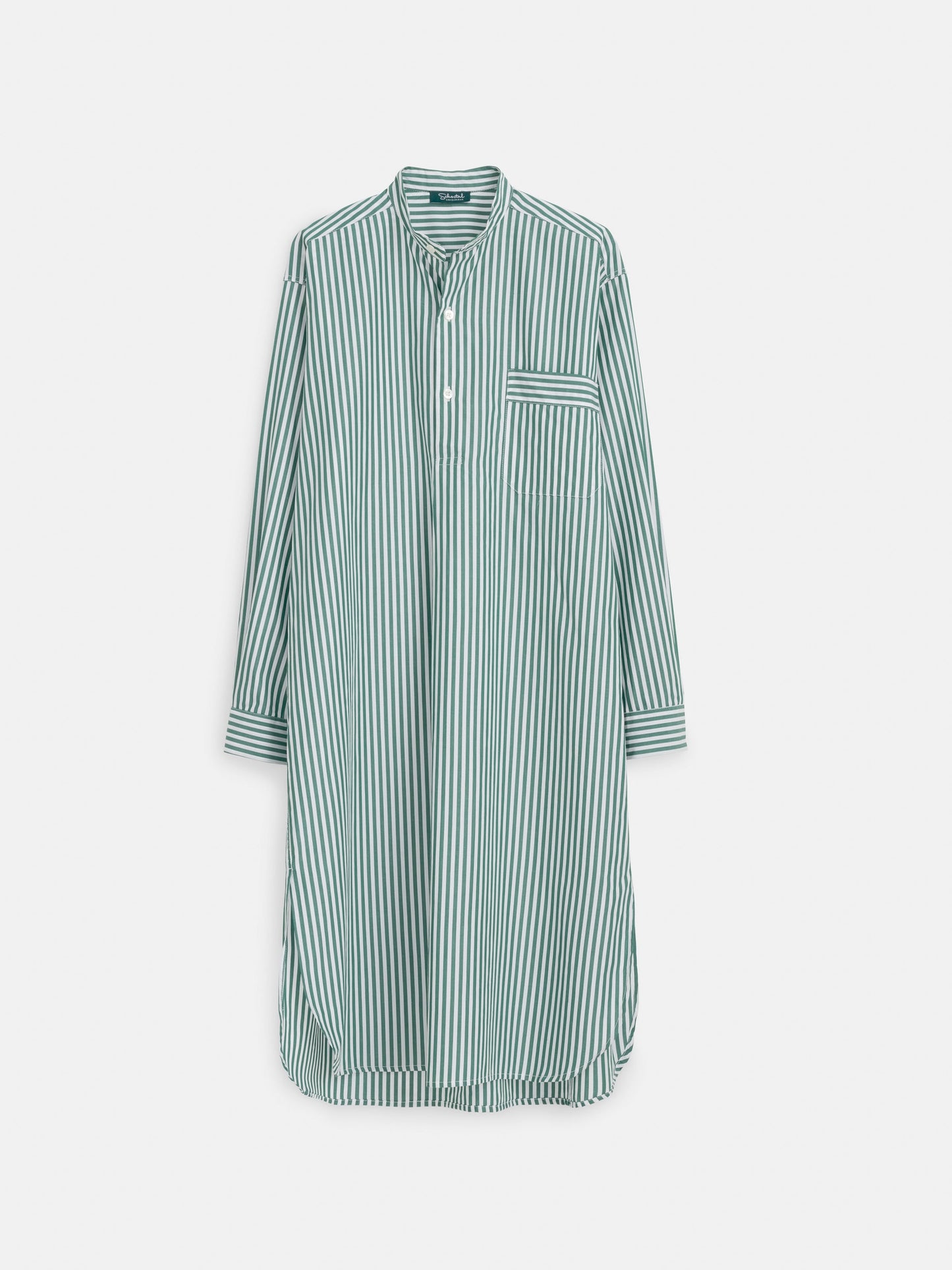 Alex Mill Schostal x Alex Mill Nightshirt Green Stripe