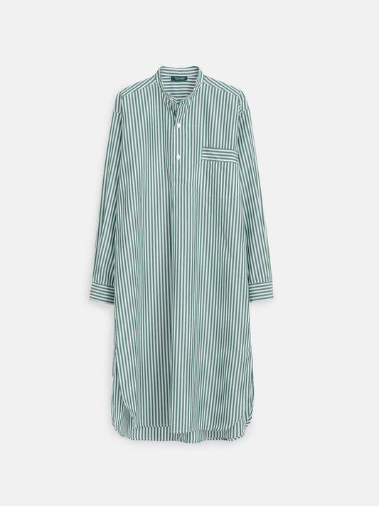 Alex Mill Schostal x Alex Mill Nightshirt Green Stripe