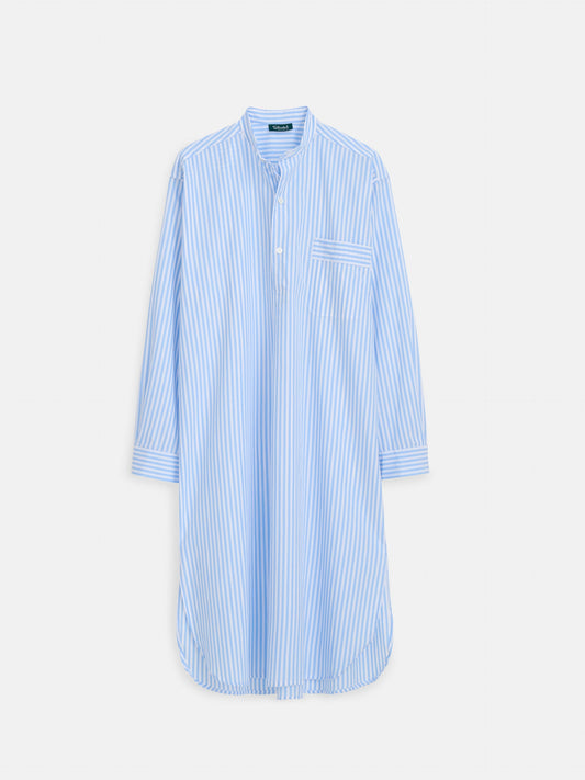 Alex Mill Schostal x Alex Mill Nightshirt Sky Blue Stripes