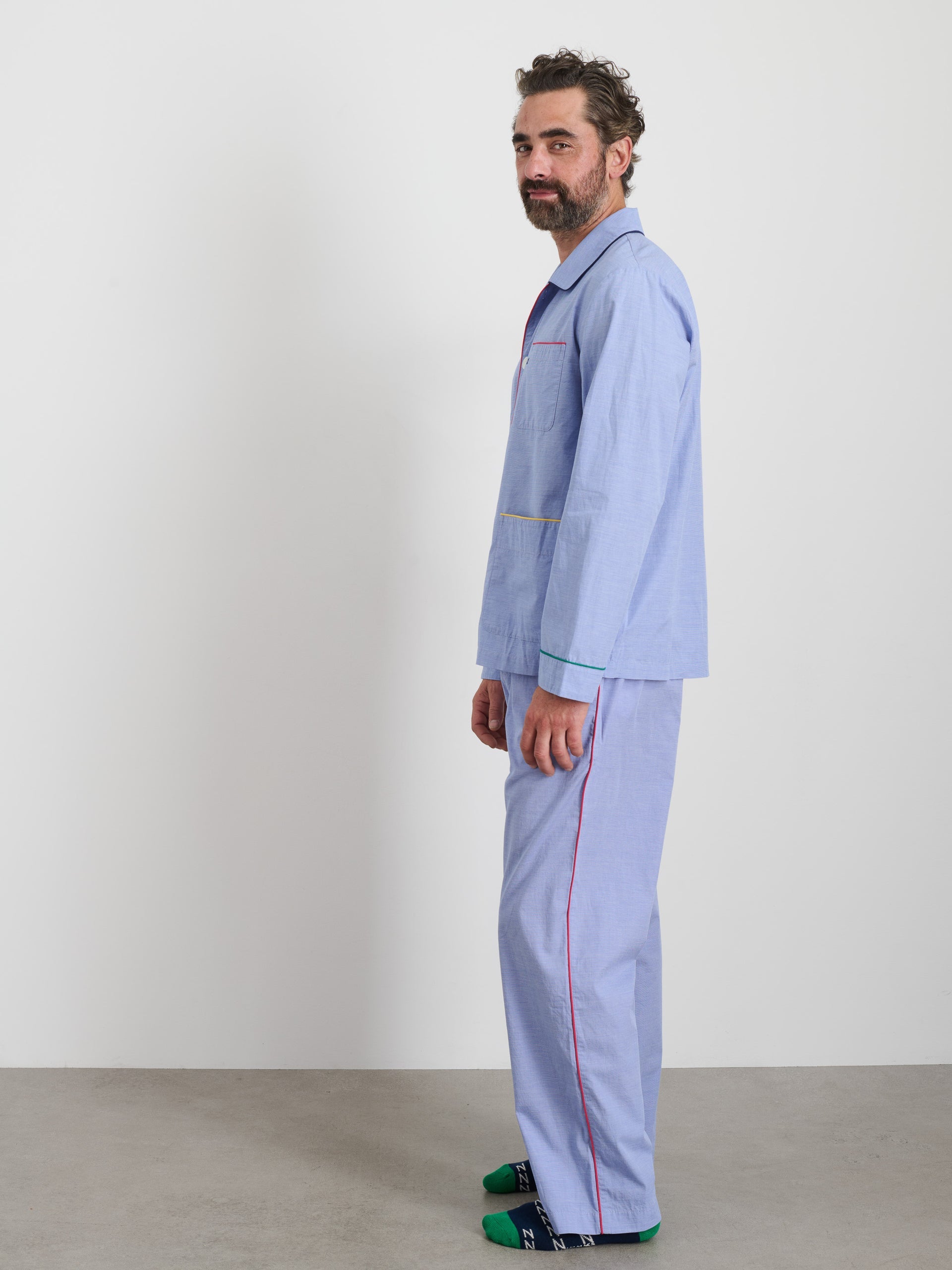 Alex Mill P'Jimmies Sleep Shirt in Solid