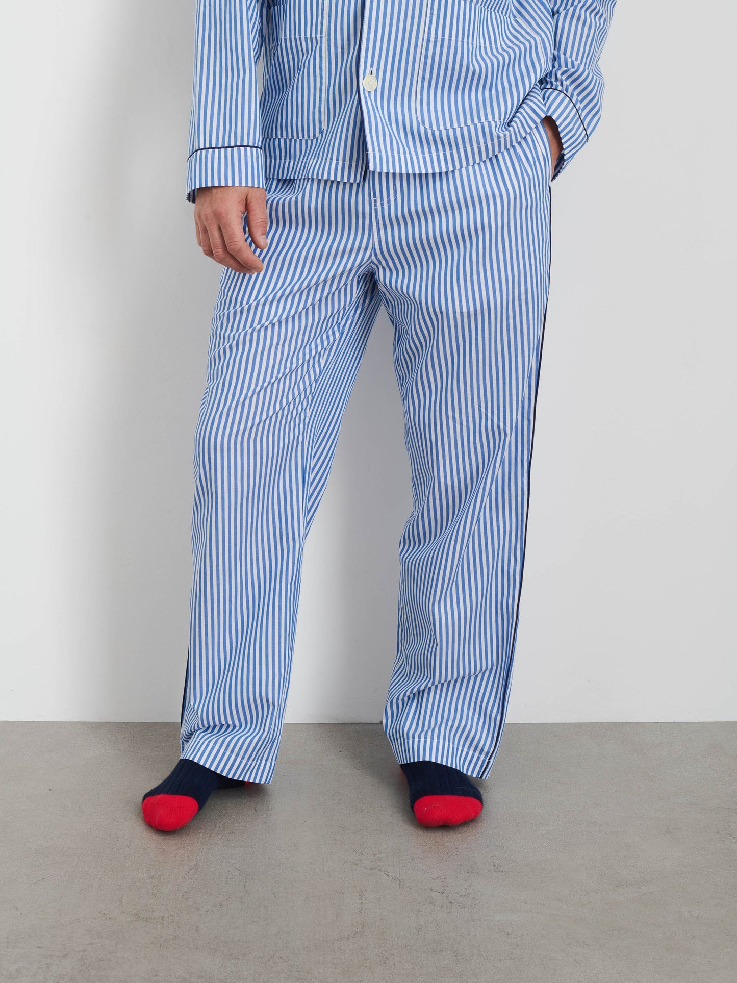 Alex Mill P'Jimmies Sleep Pant in Stripe Blue Stripe