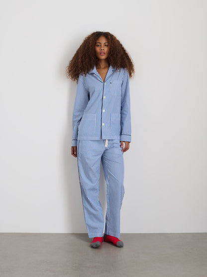 Alex Mill P'Jimmies Sleep Pant in Stripe Blue Stripe