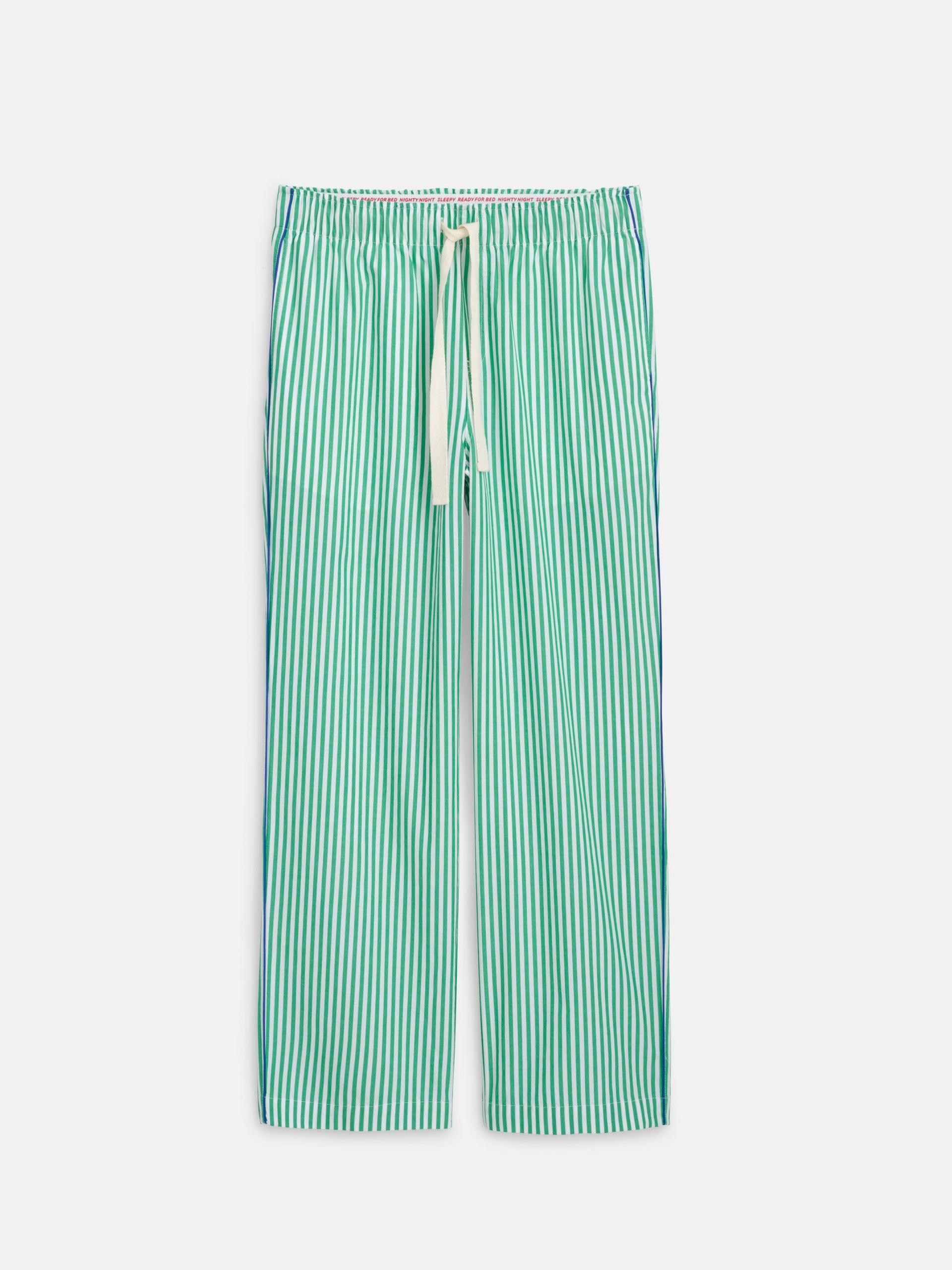 Alex Mill P'Jimmies Sleep Pant in Stripe Green Stripe
