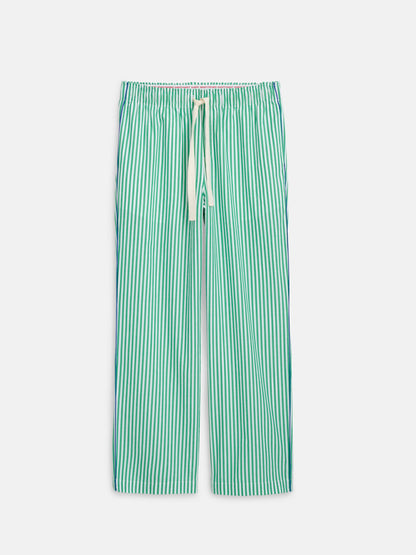 Alex Mill P'Jimmies Sleep Pant in Stripe Green Stripe