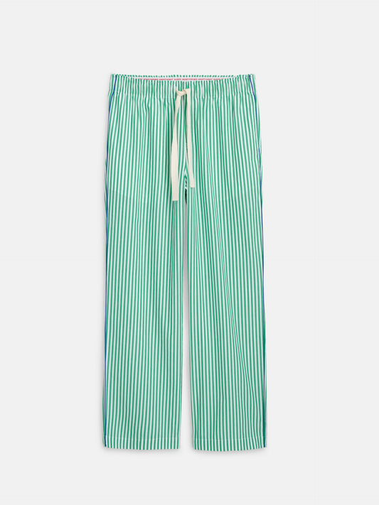 Alex Mill P'Jimmies Sleep Pant in Stripe Green Stripe