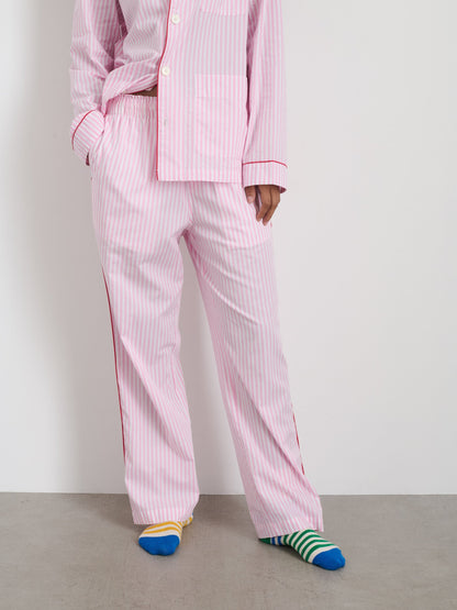 Alex Mill P'Jimmies Sleep Pant in Stripe Pink Stripe