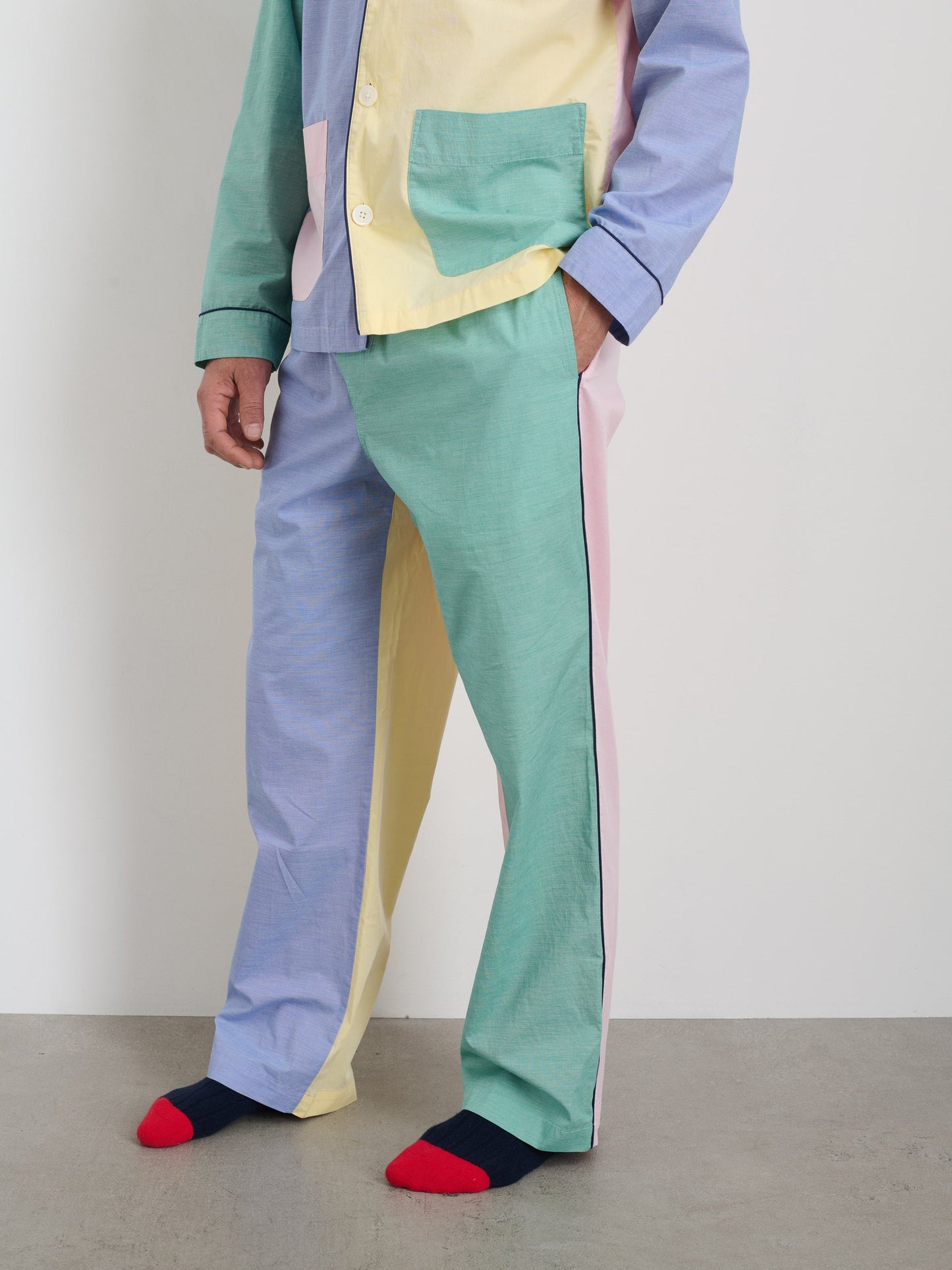 Alex Mill P'Jimmies Sleep Pant in Colorblock