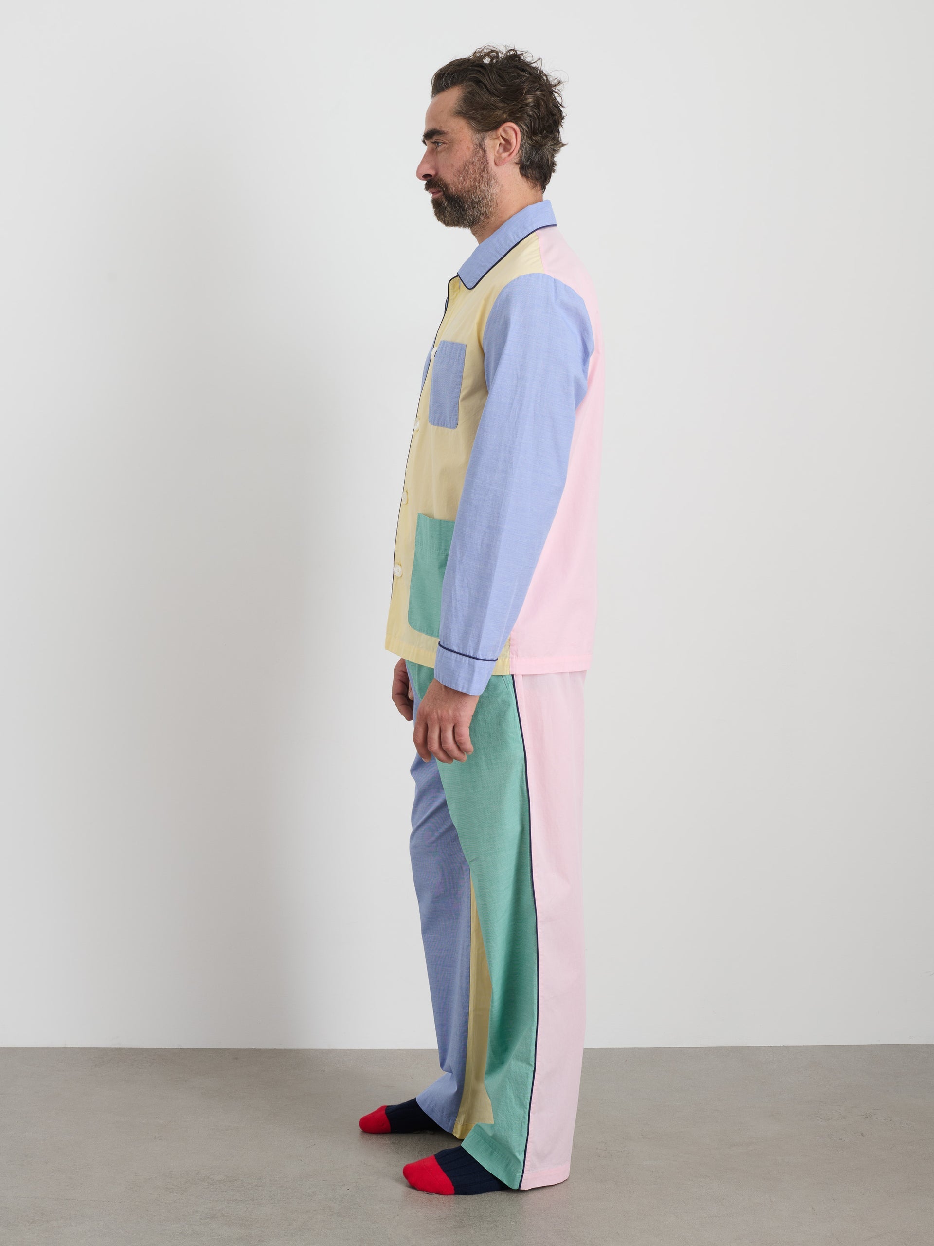 Alex Mill P'Jimmies Sleep Pant in Colorblock