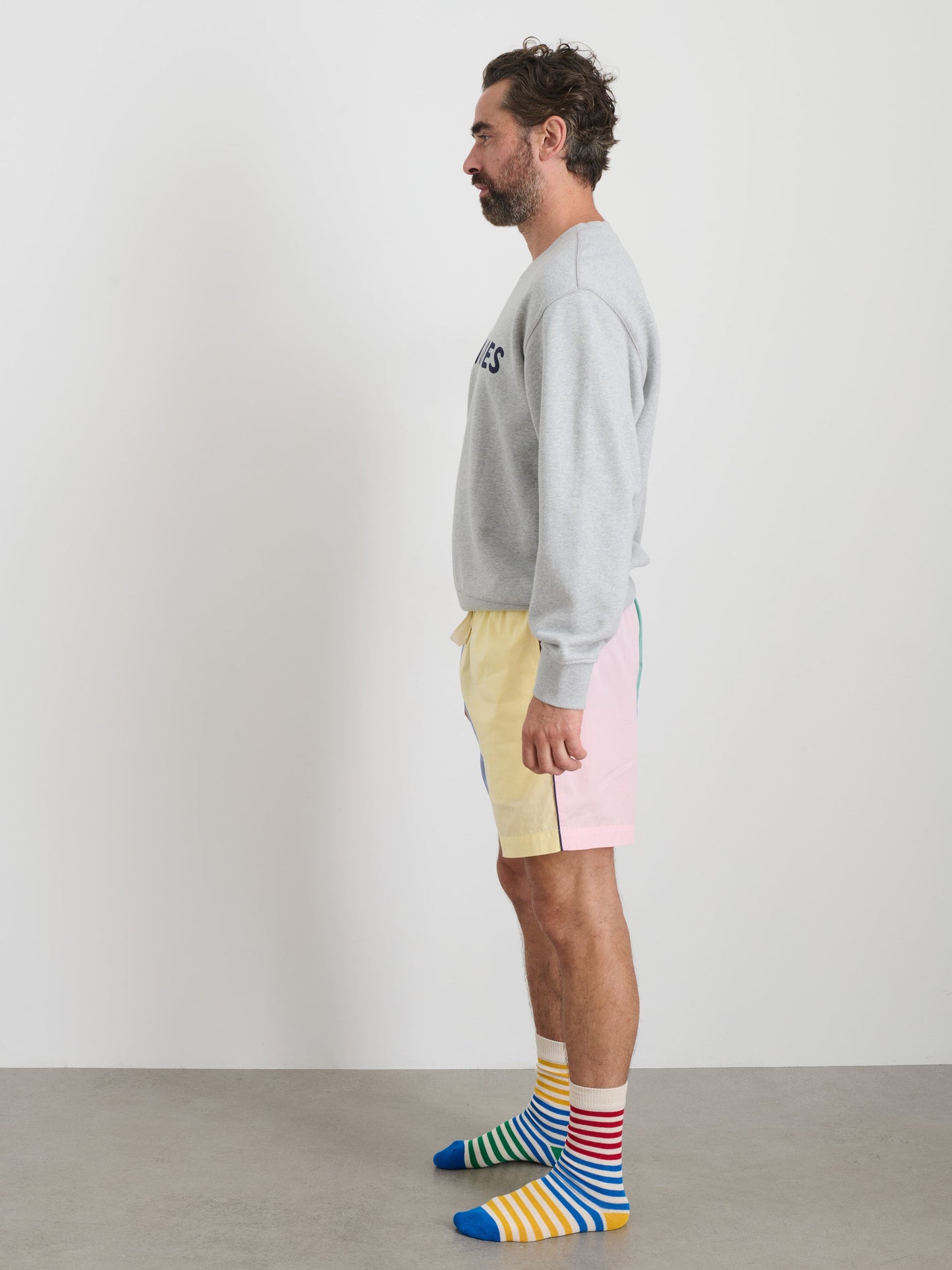 Alex Mill P'Jimmies Sleep Short in Colorblock