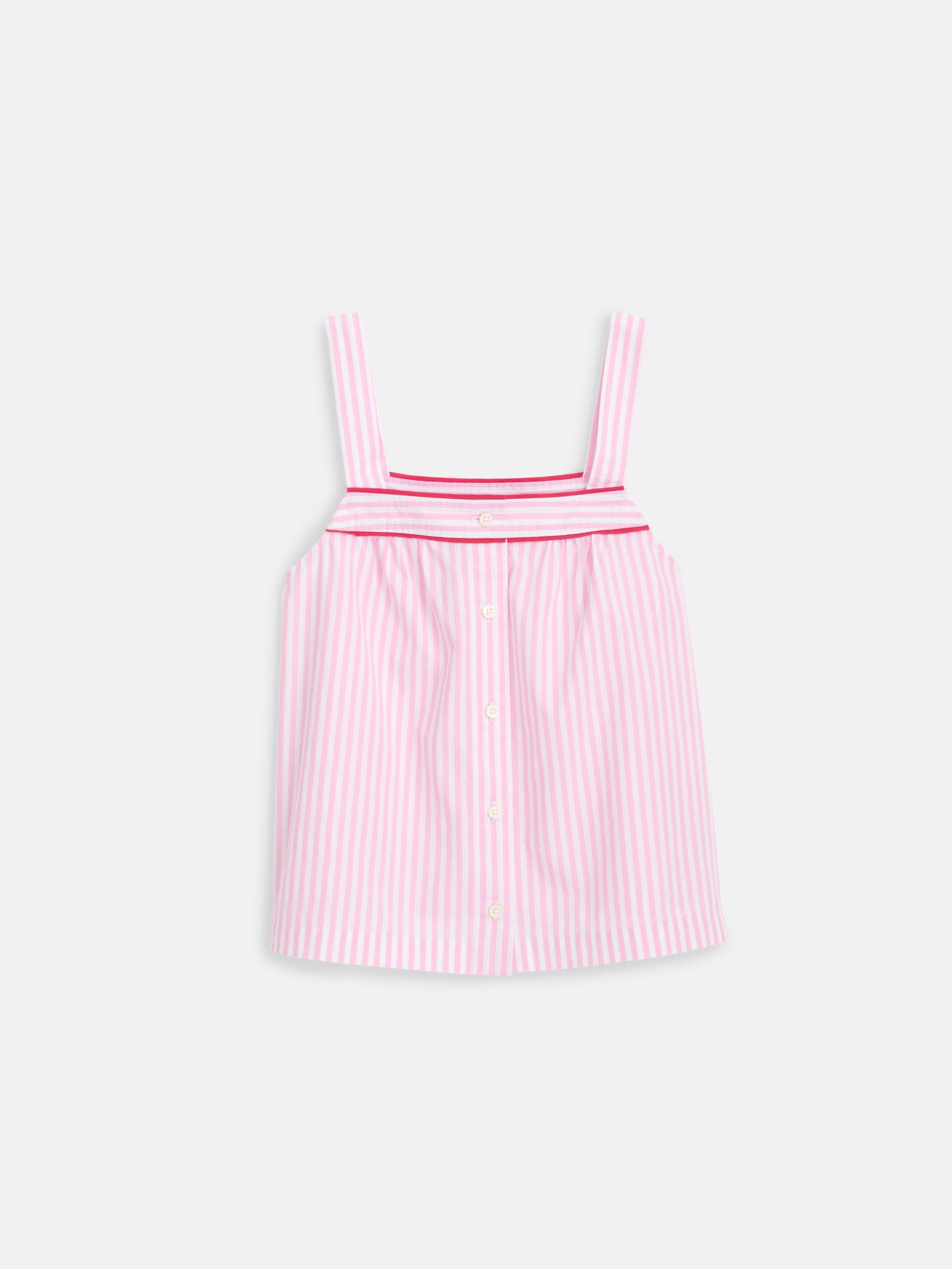 Alex Mill P'Jimmies Sleep Cami in Stripe Pink Stripe