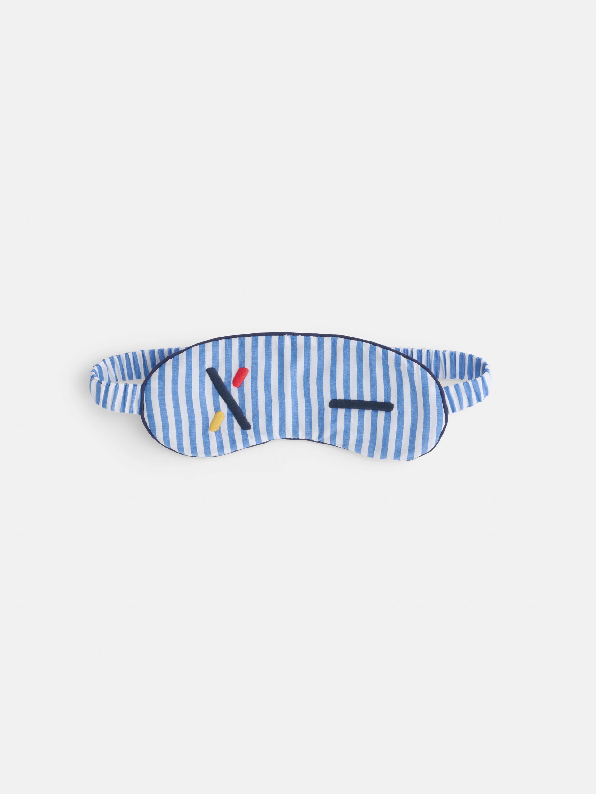 Alex Mill P'Jimmies Sleep Mask in Stripe Classic Blue Stripe
