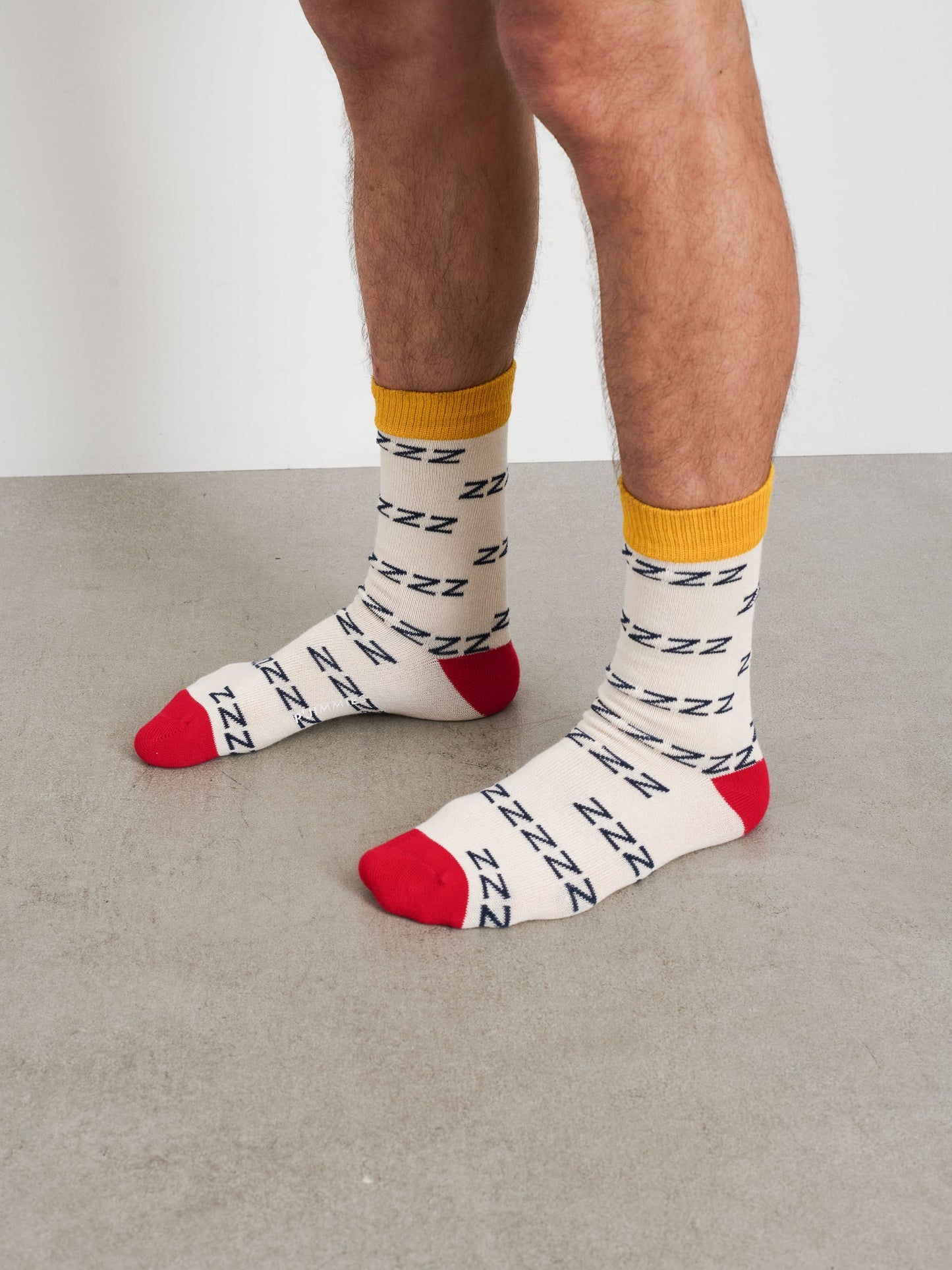 Alex Mill P'Jimmies Zzzzz Socks Natural