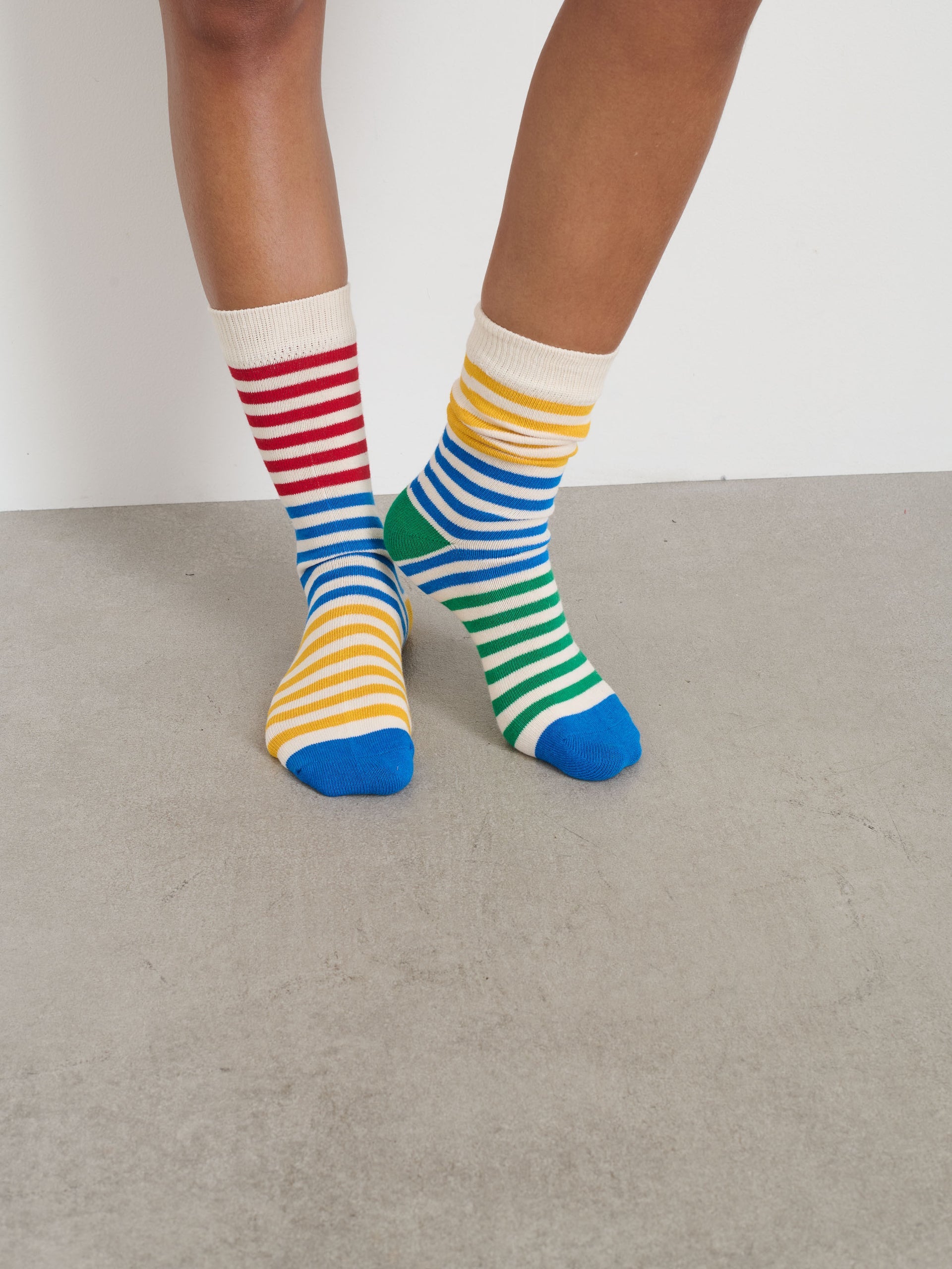 Alex Mill P'Jimmies Multistripe Socks