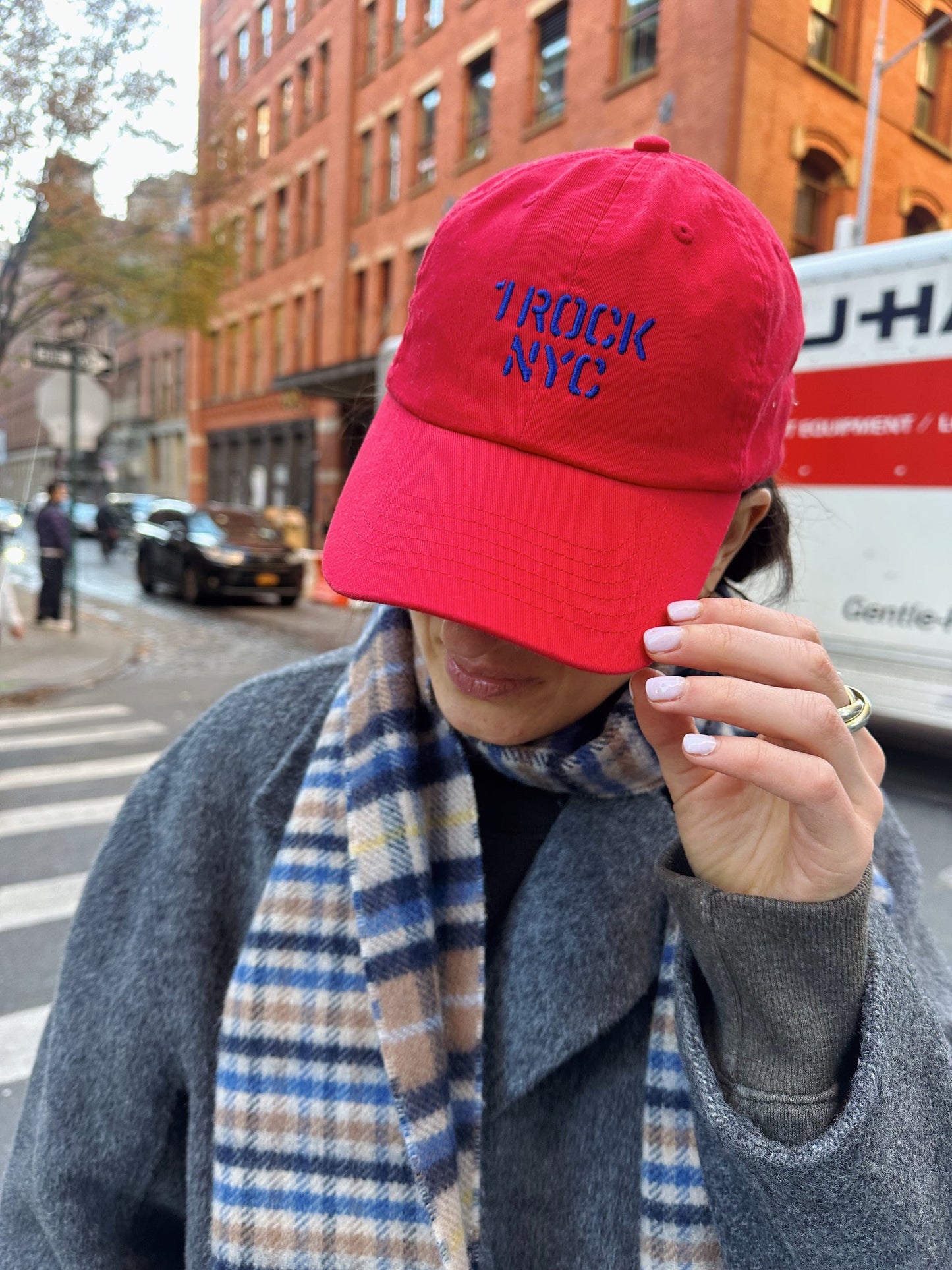 Alex Mill 1 Rock NYC Hat Red