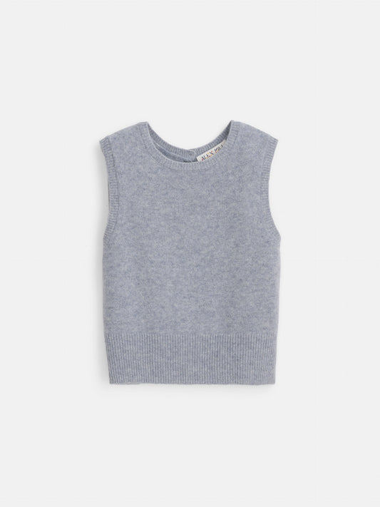 Alex Mill Lucie Vest in Cashmere Icy Grey