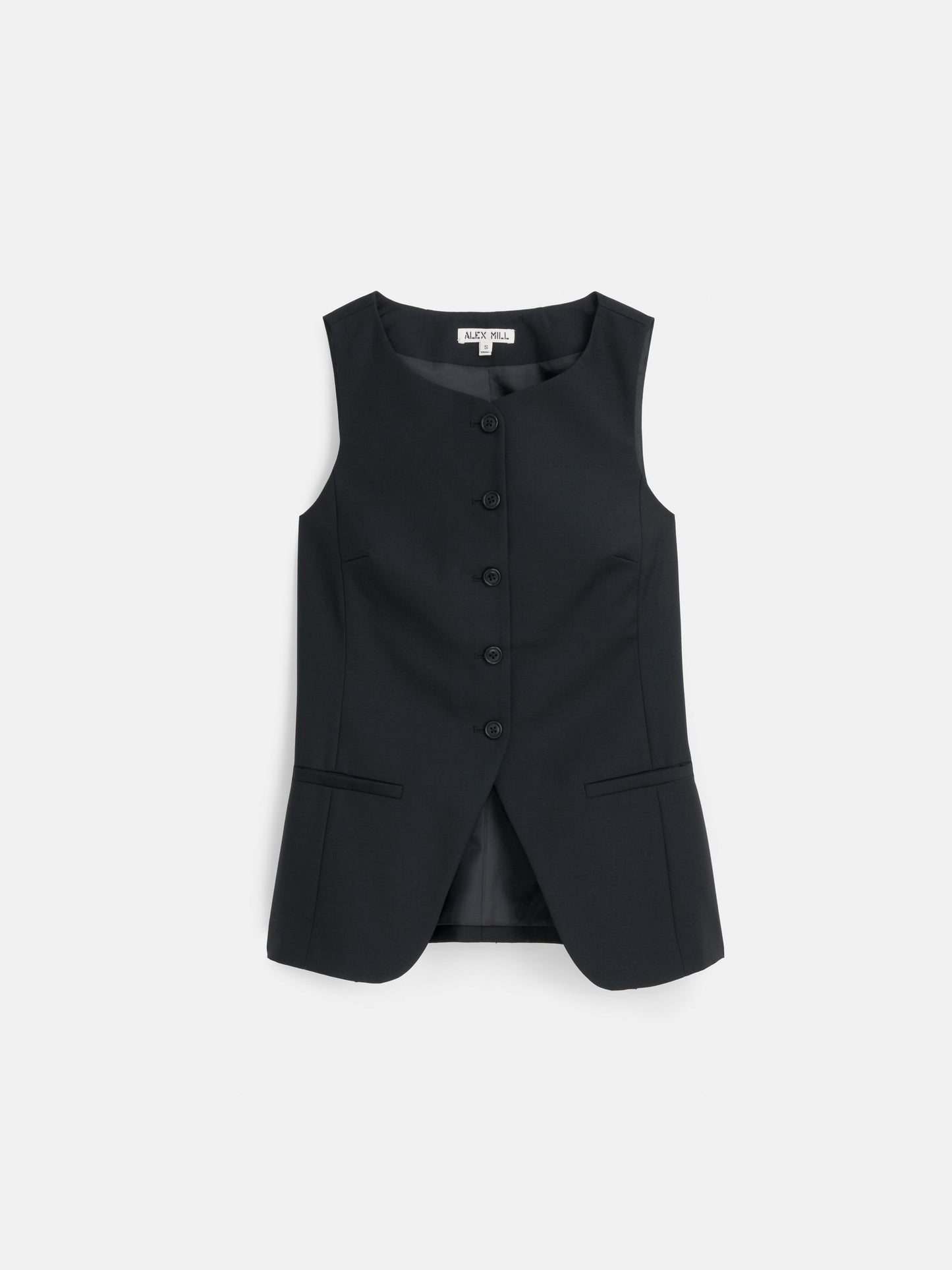 Alex Mill Sammy Vest in Wool Blend