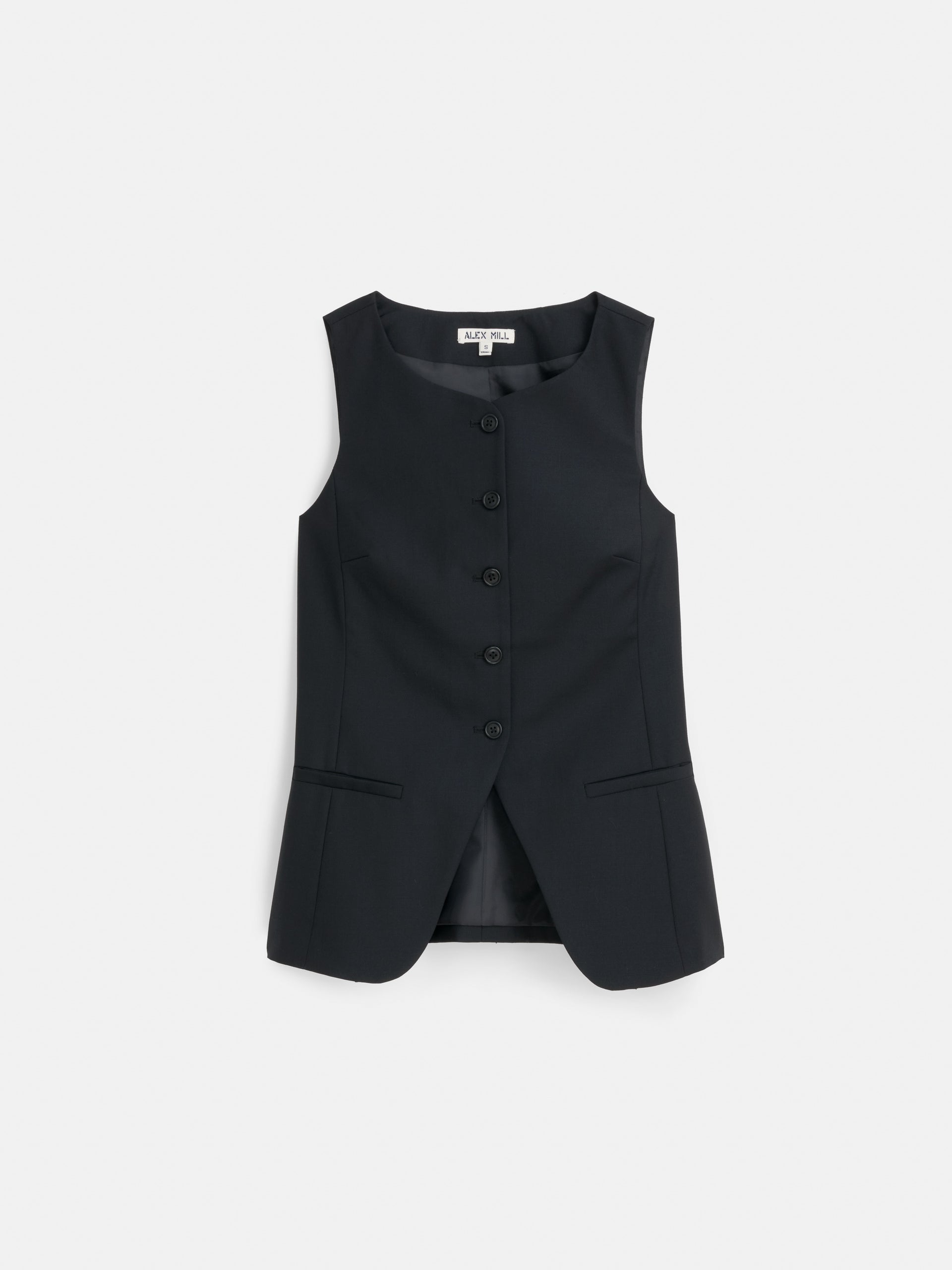 Alex Mill Sammy Vest in Wool Blend