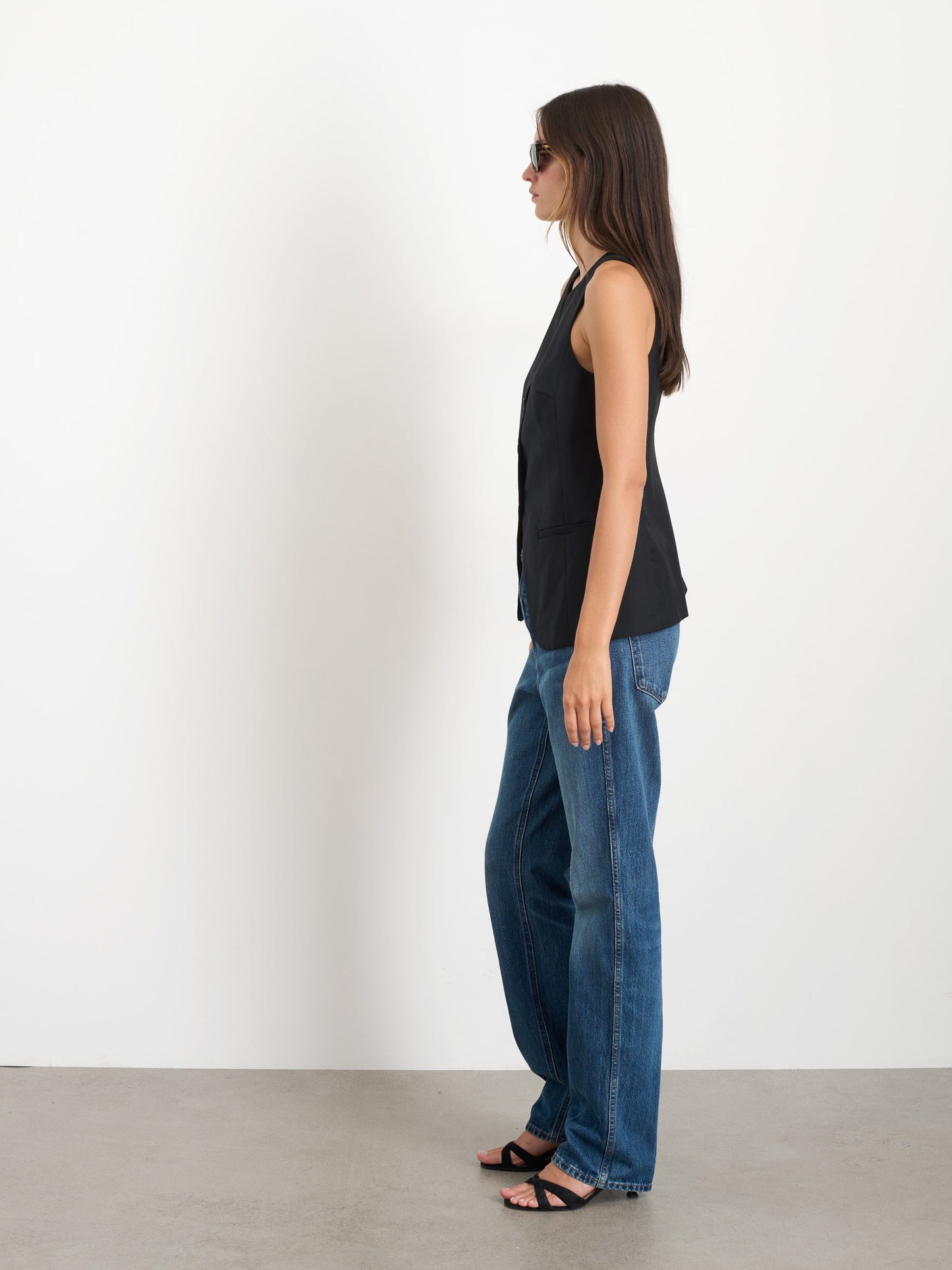 Alex Mill Sammy Vest in Wool Blend