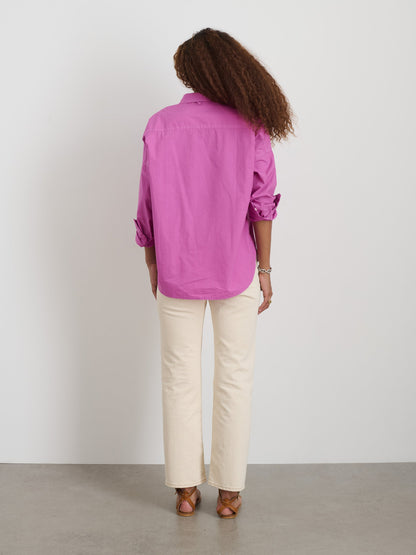 Alex Mill Jo Shirt in Cotton Poplin Rosebud
