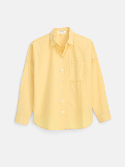 Alex Mill Jo Shirt in Cotton Poplin Wheatfield