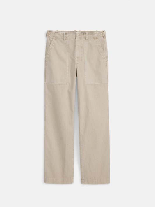 Alex Mill Field Pant in Herringbone Stoneware